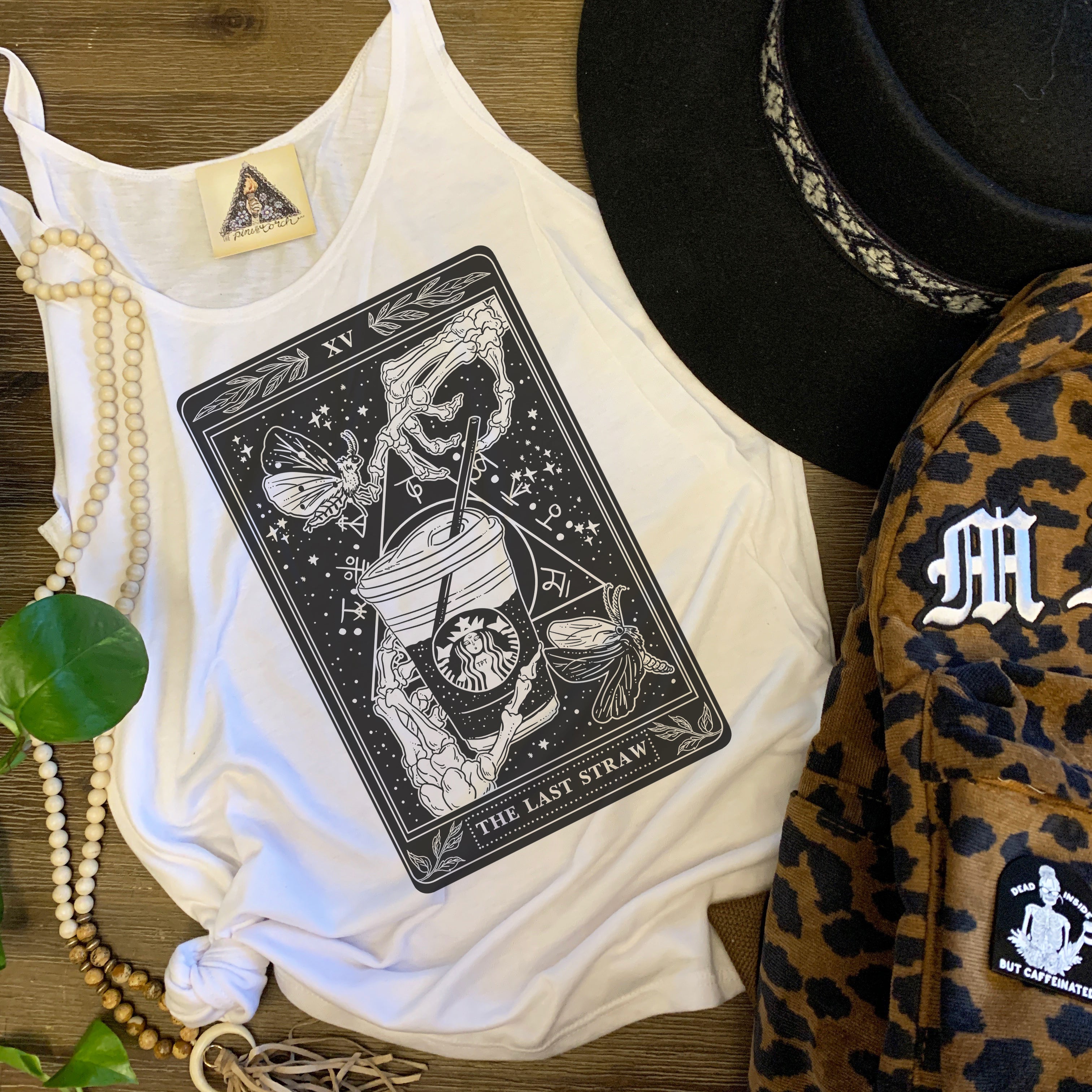 « THE LAST STRAW » WOMEN'S SLOUCHY or RACERBACK TANK