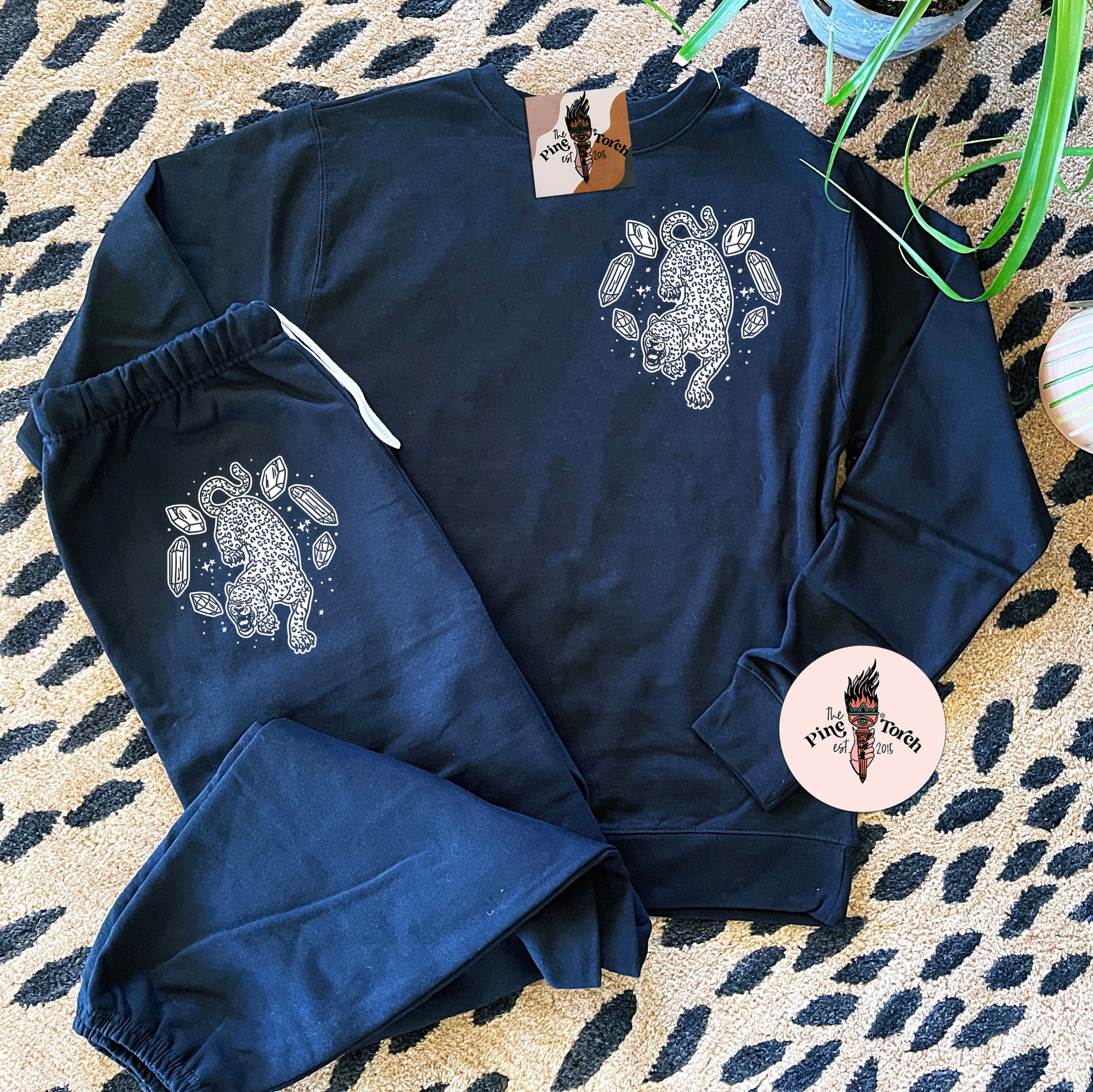 « CRYSTAL LEOPARD » JOGGERS