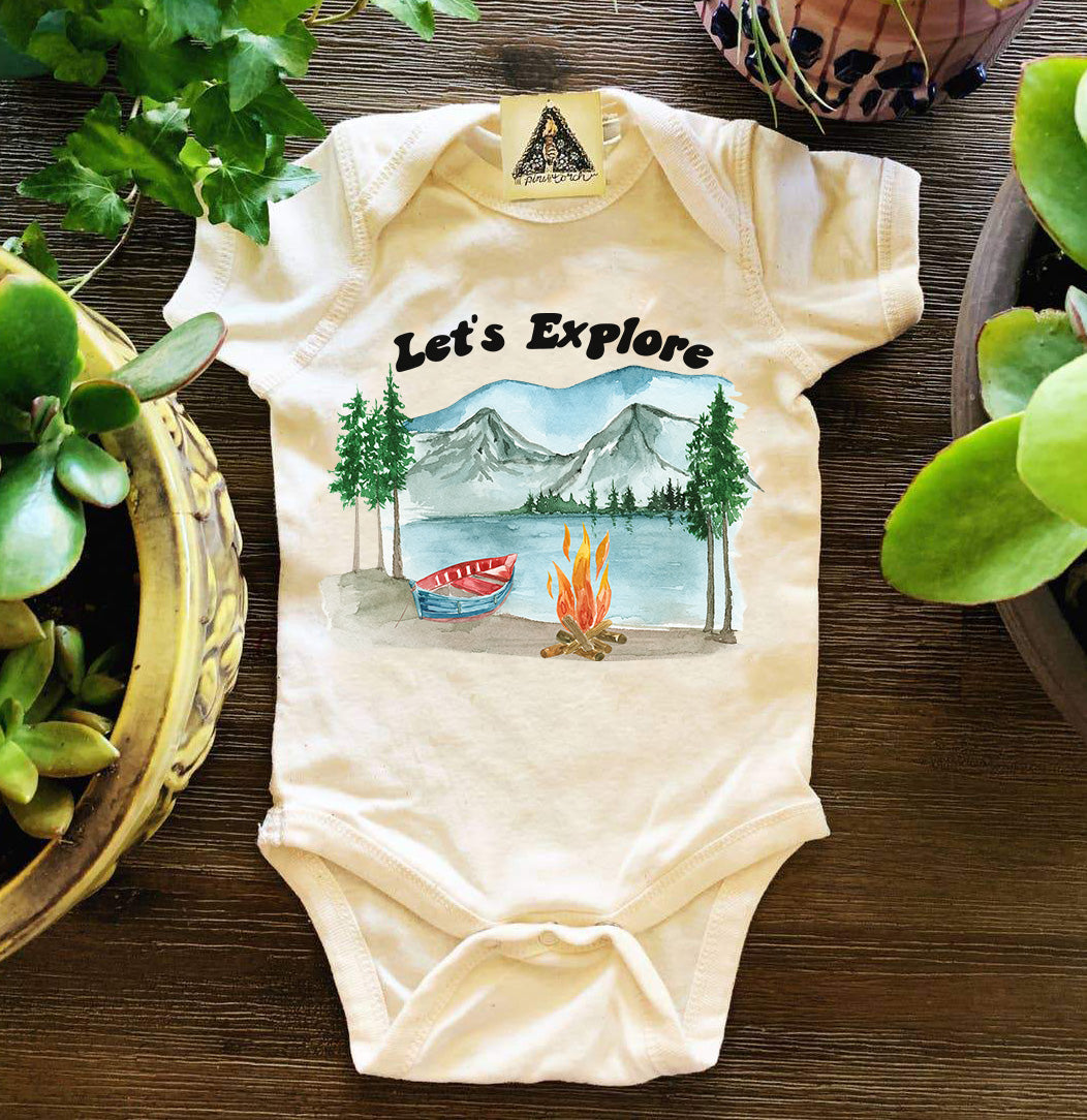 « LET'S EXPLORE » BODYSUIT