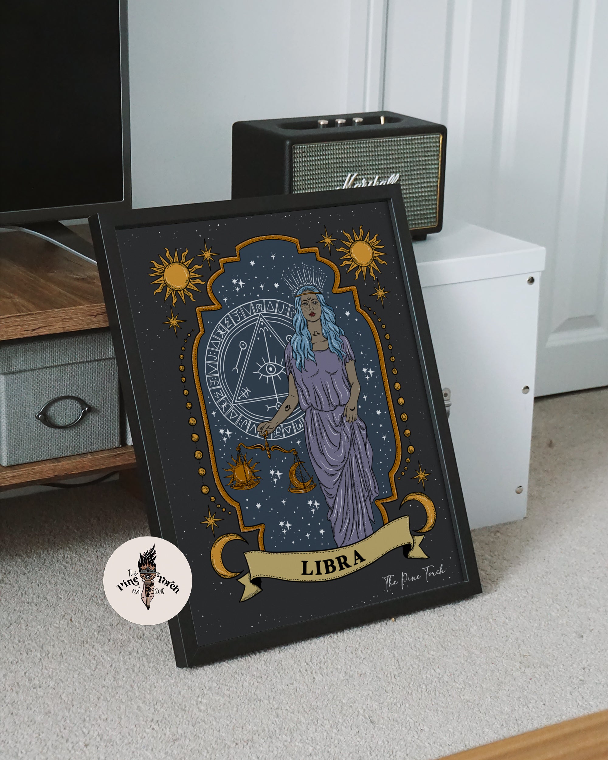 LIBRA // MATTE POSTER PRINT