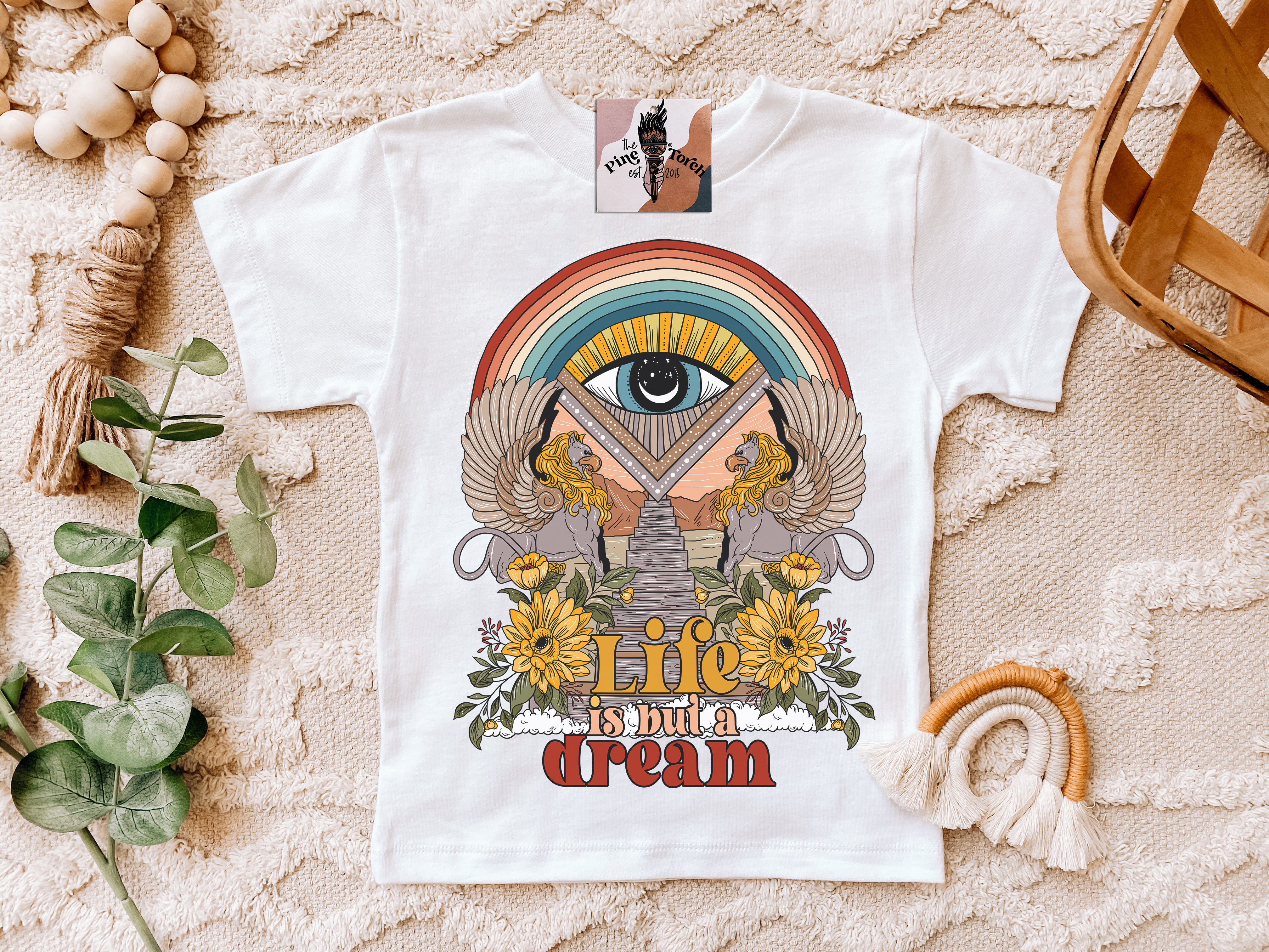 « LIFE IS BUT A DREAM » KID'S TEE