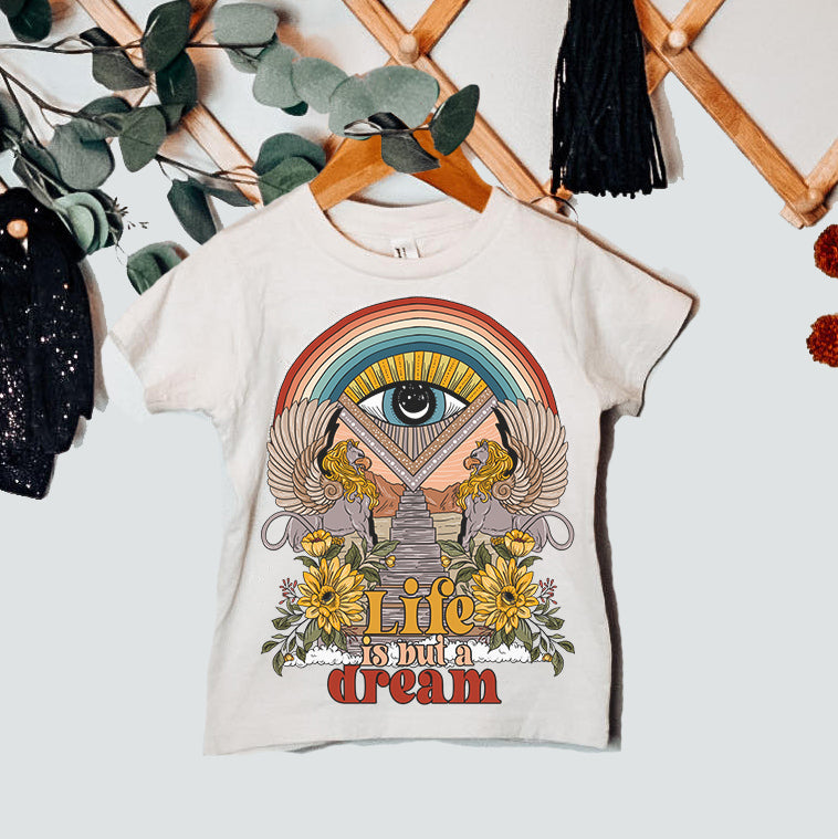 « LIFE IS BUT A DREAM » KID'S TEE
