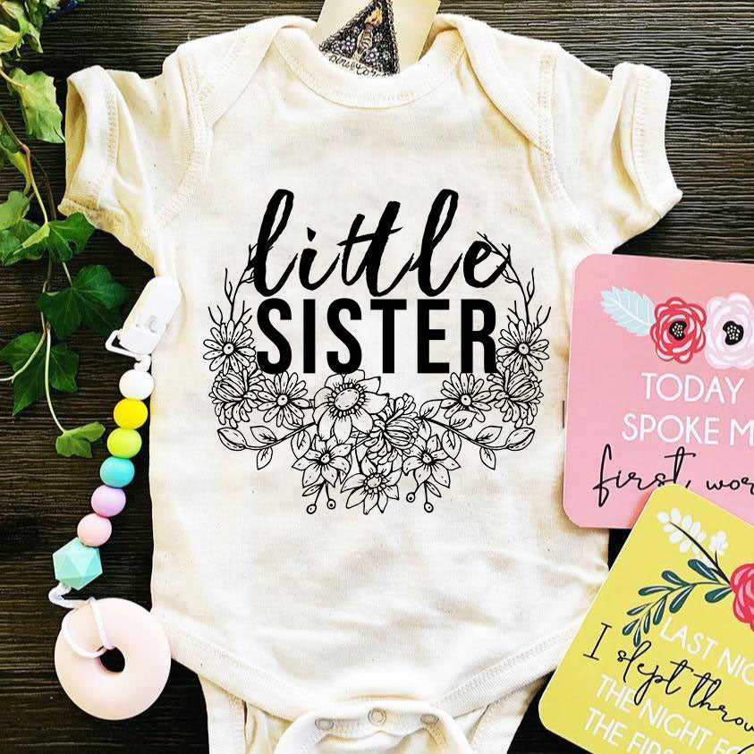 « LITTLE SISTER BOHO GARLAND » BODYSUIT