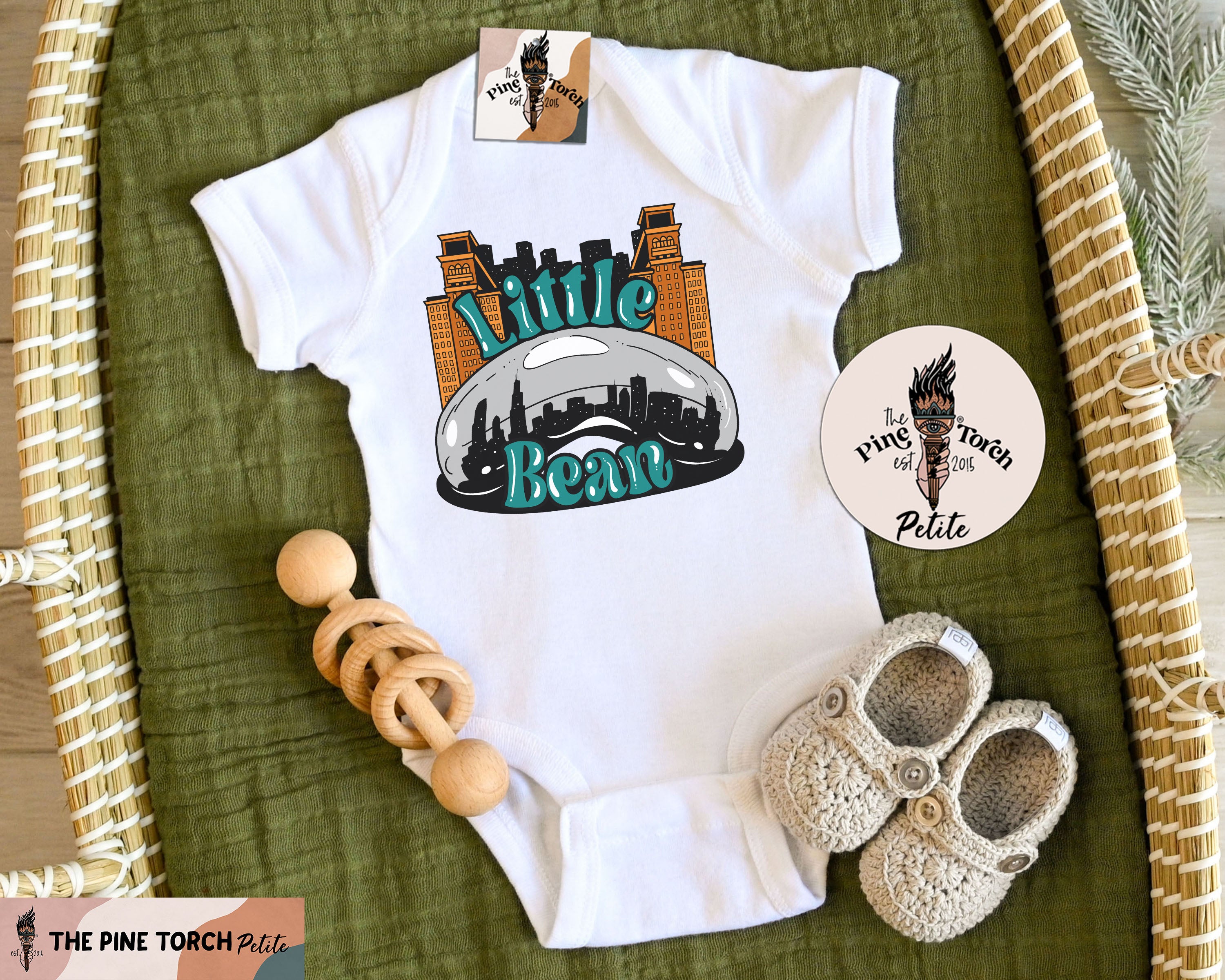 « LITTLE BEAN CHICAGO » BODYSUIT