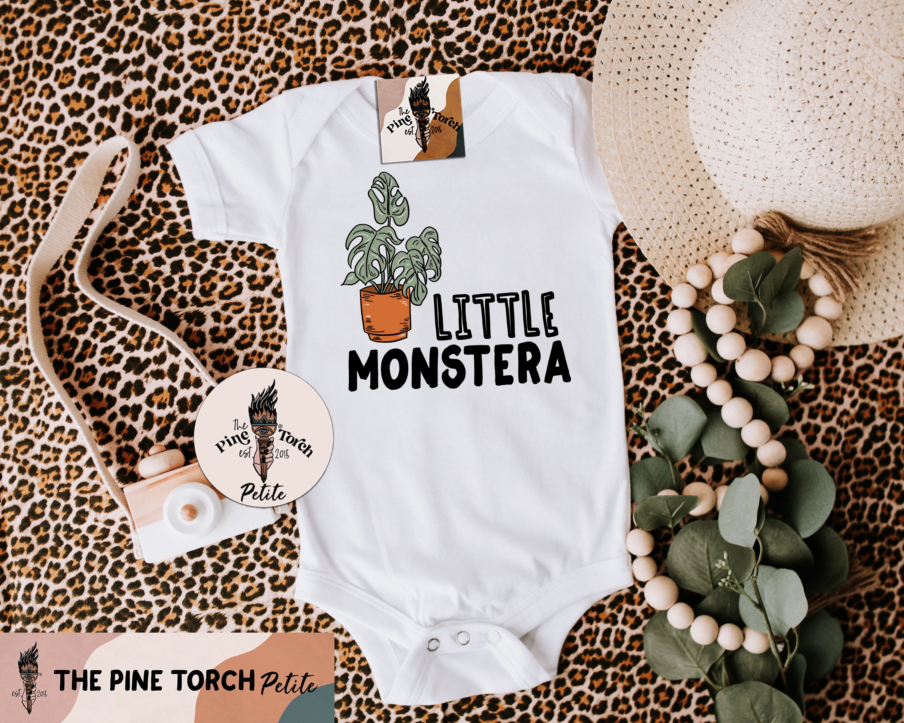 « LITTLE MONSTERA » BODYSUIT