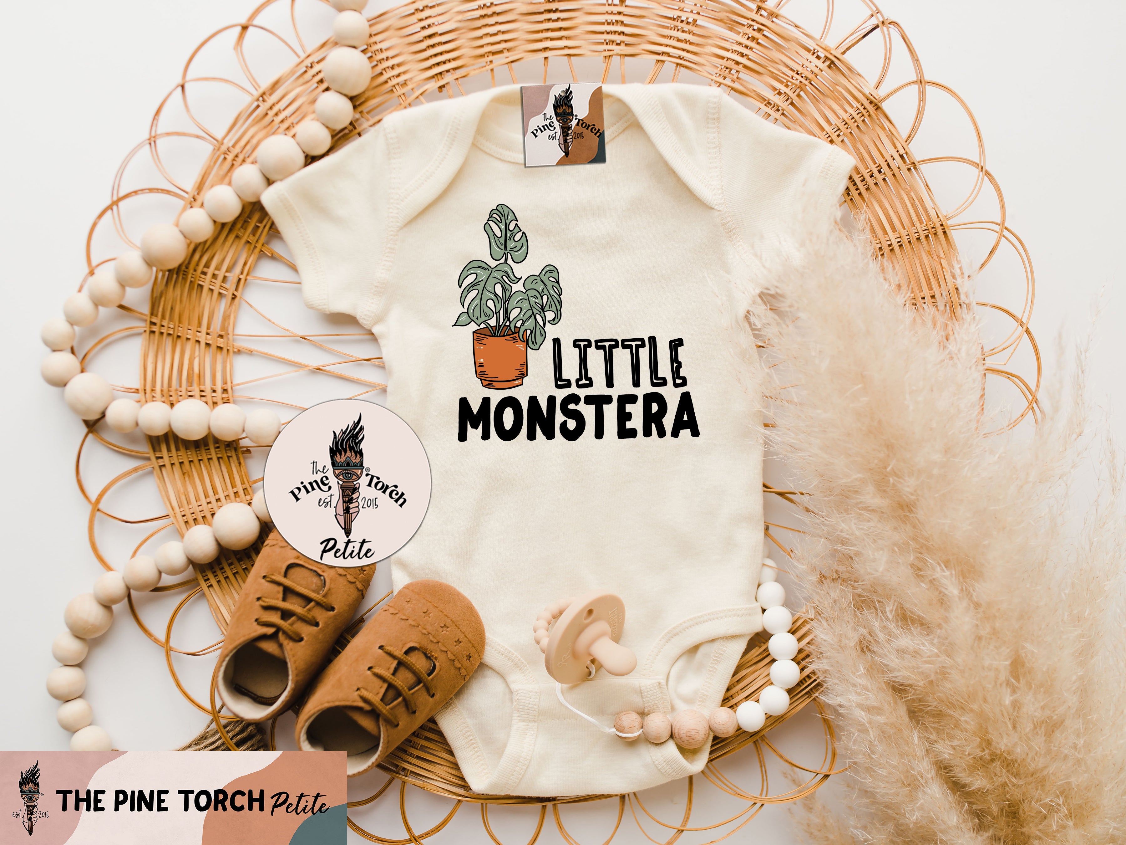 « LITTLE MONSTERA » BODYSUIT