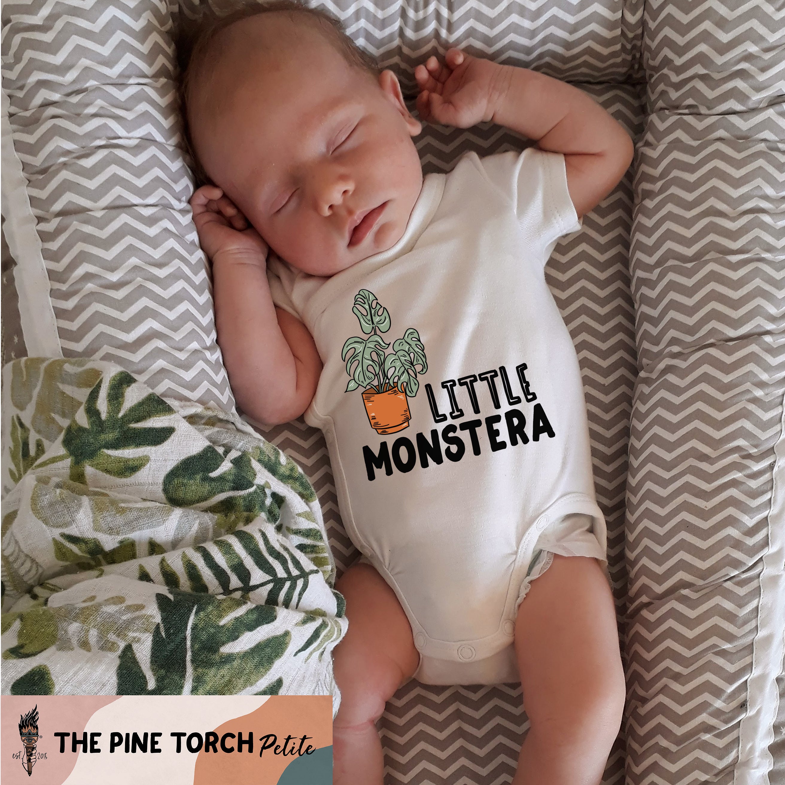 « LITTLE MONSTERA » BODYSUIT
