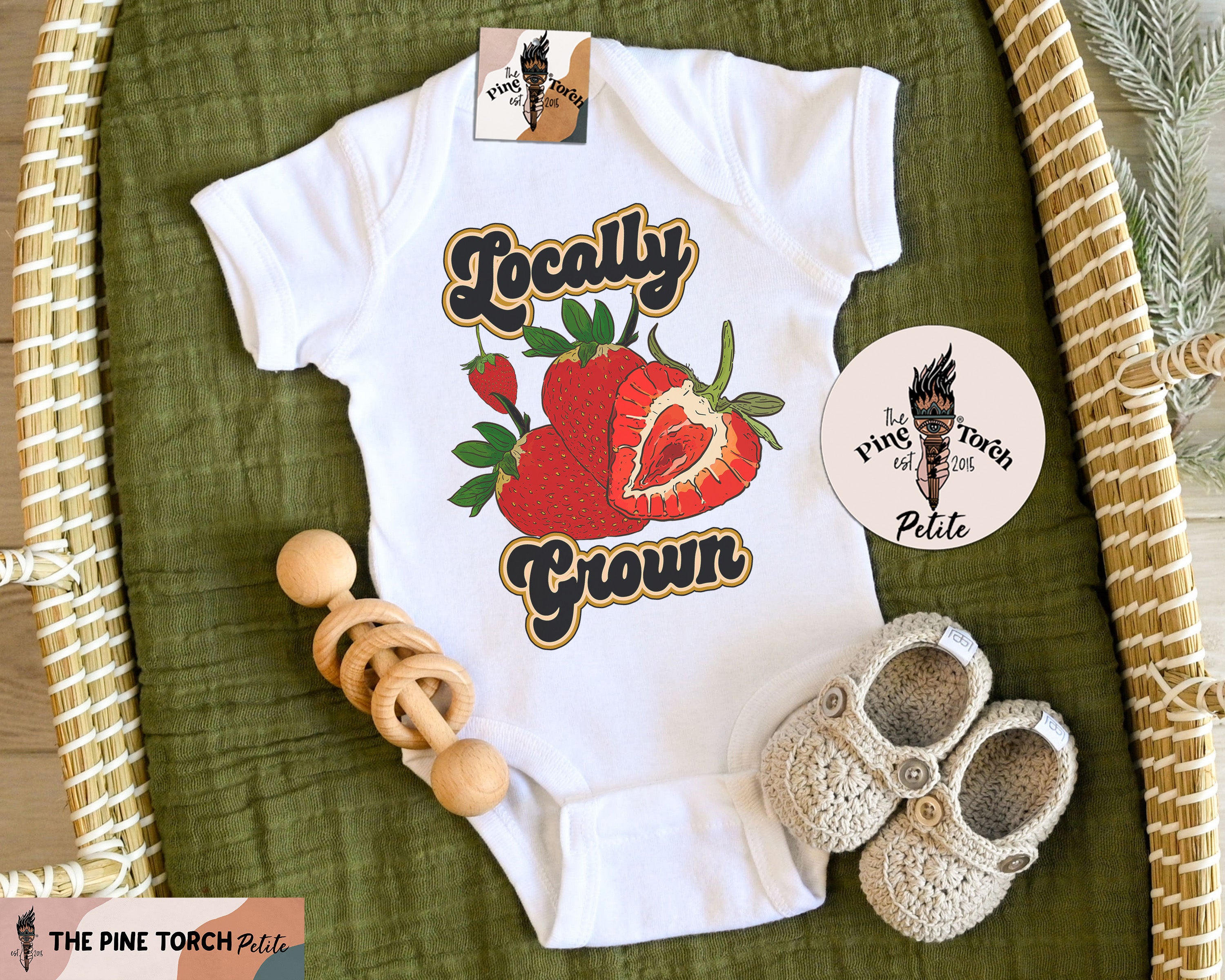 « LOCALLY GROWN » BODYSUIT