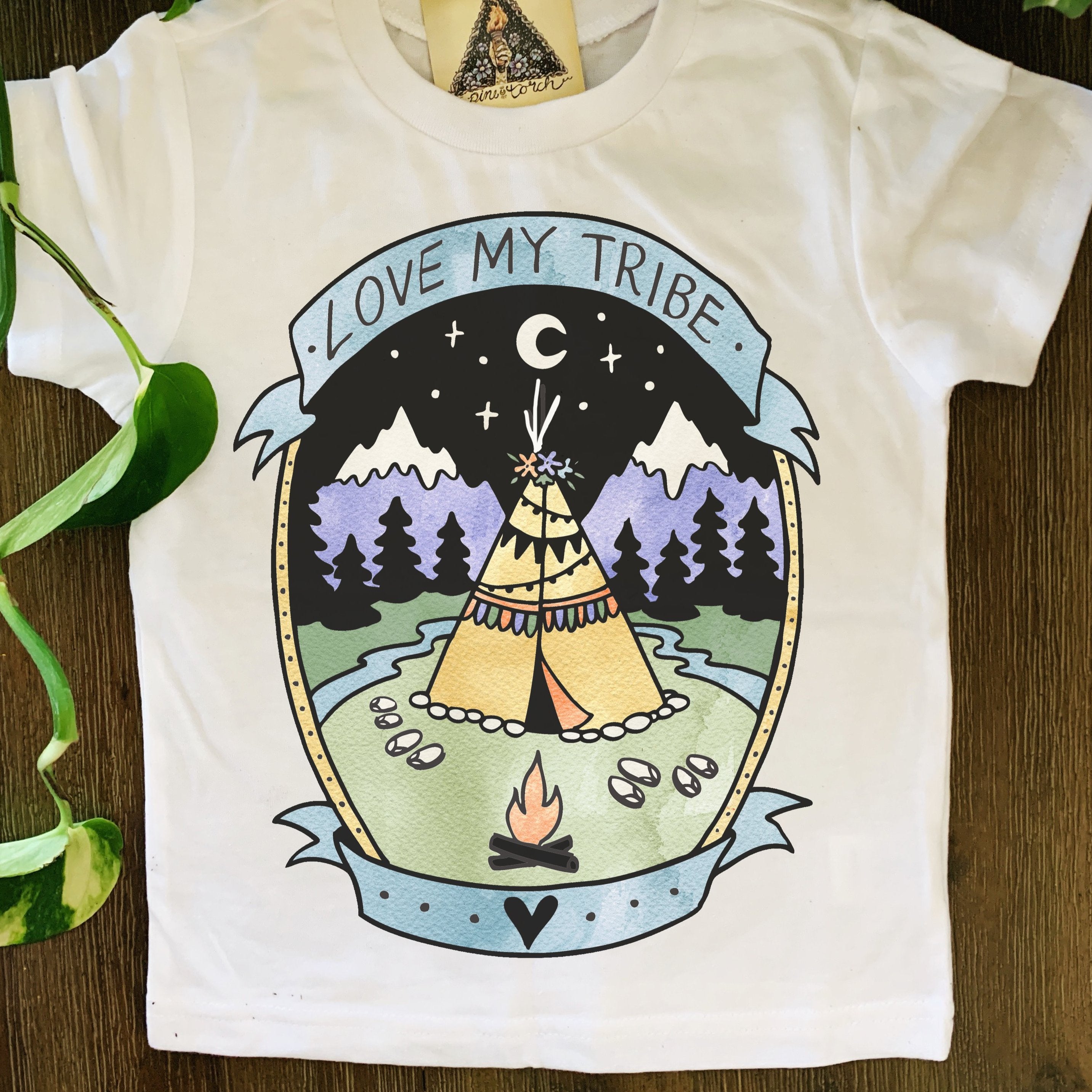 « LOVE MY TRIBE » KID'S TEE