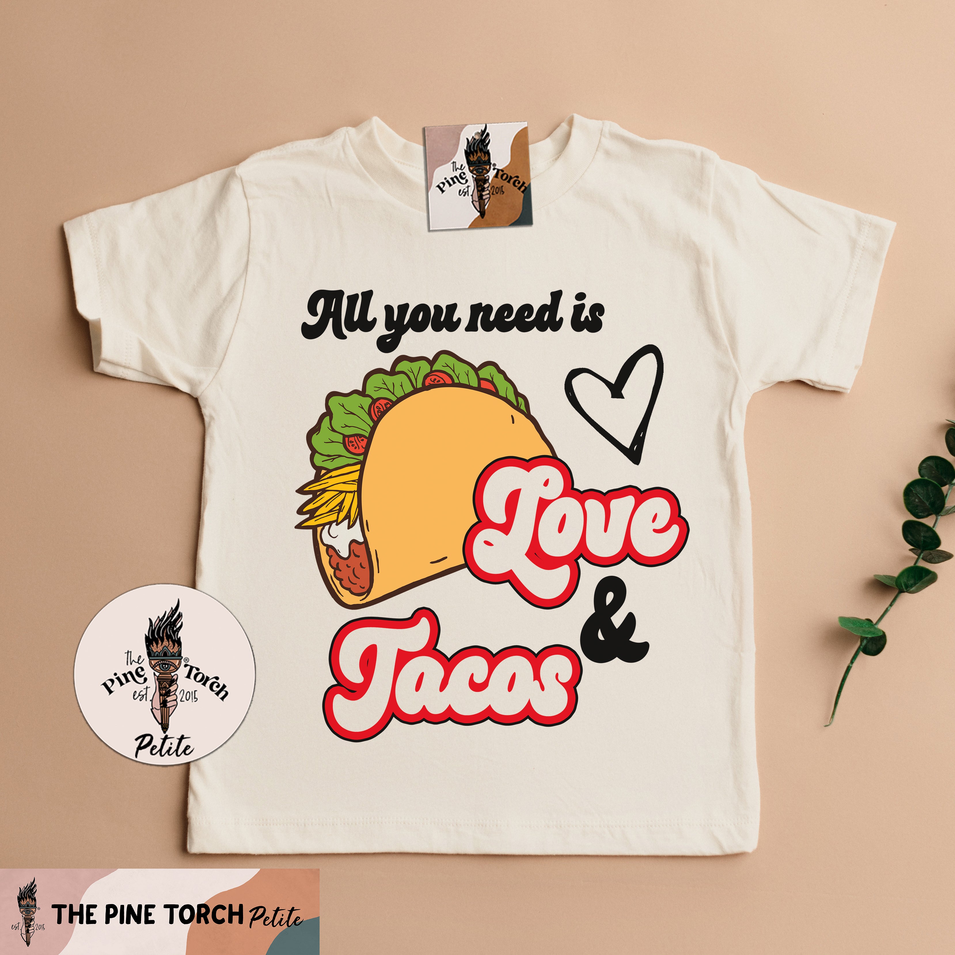 « ALL YOU NEED IS LOVE AND TACOS » BODYSUIT
