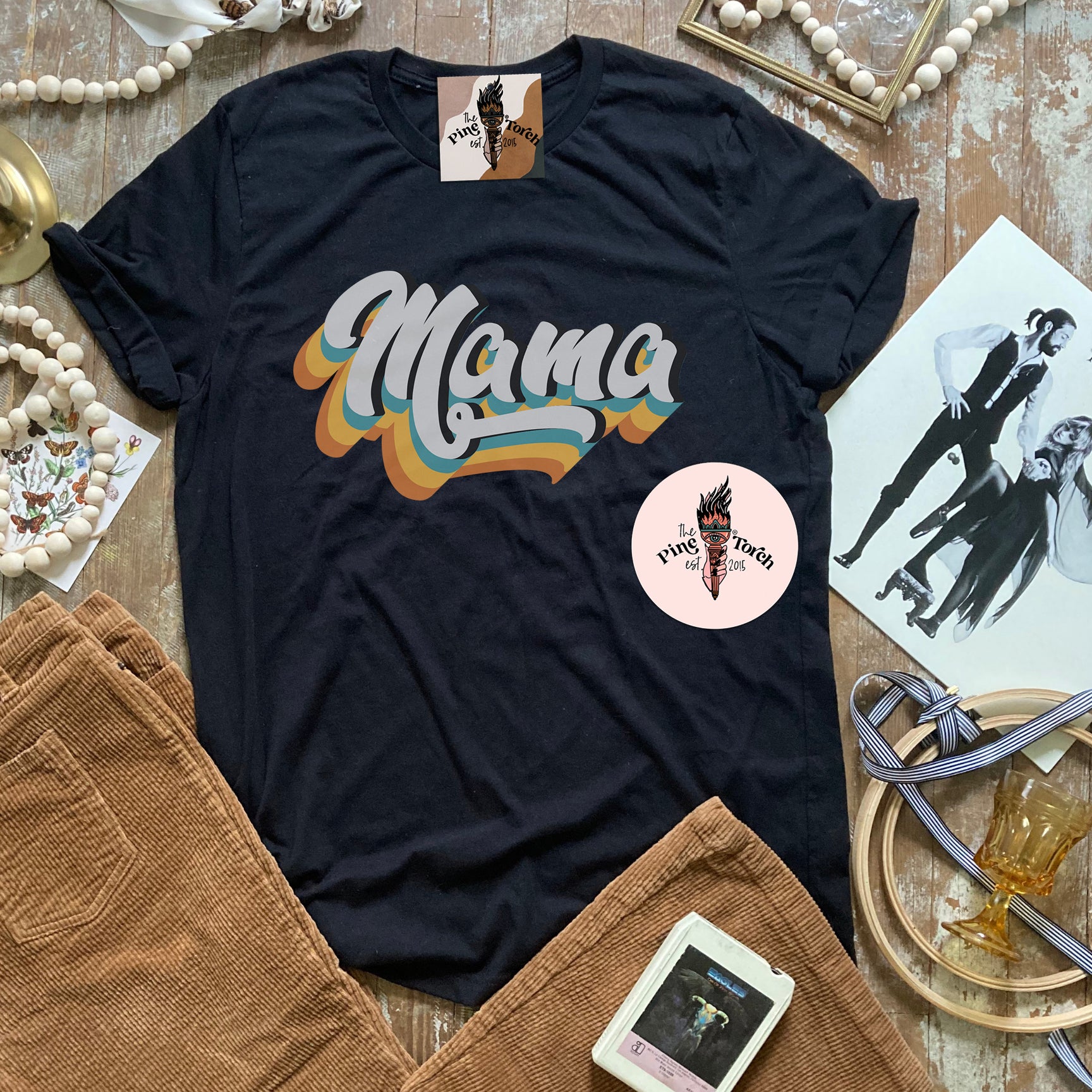 MAMA RETRO 70s // UNISEX TEE