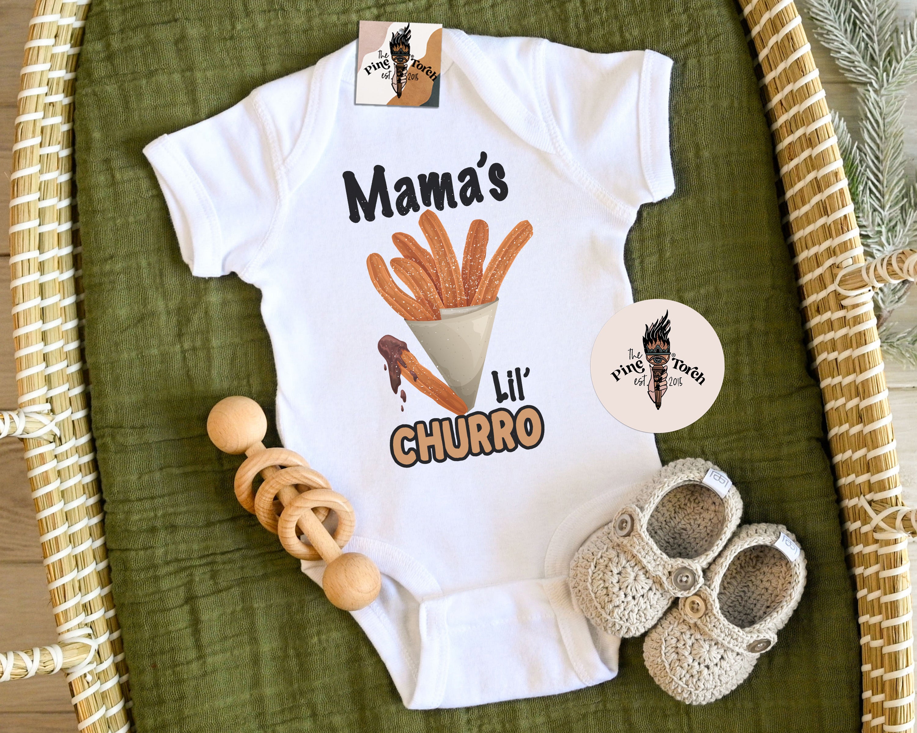 « MAMA'S LITTLE CHURRO » BODYSUIT