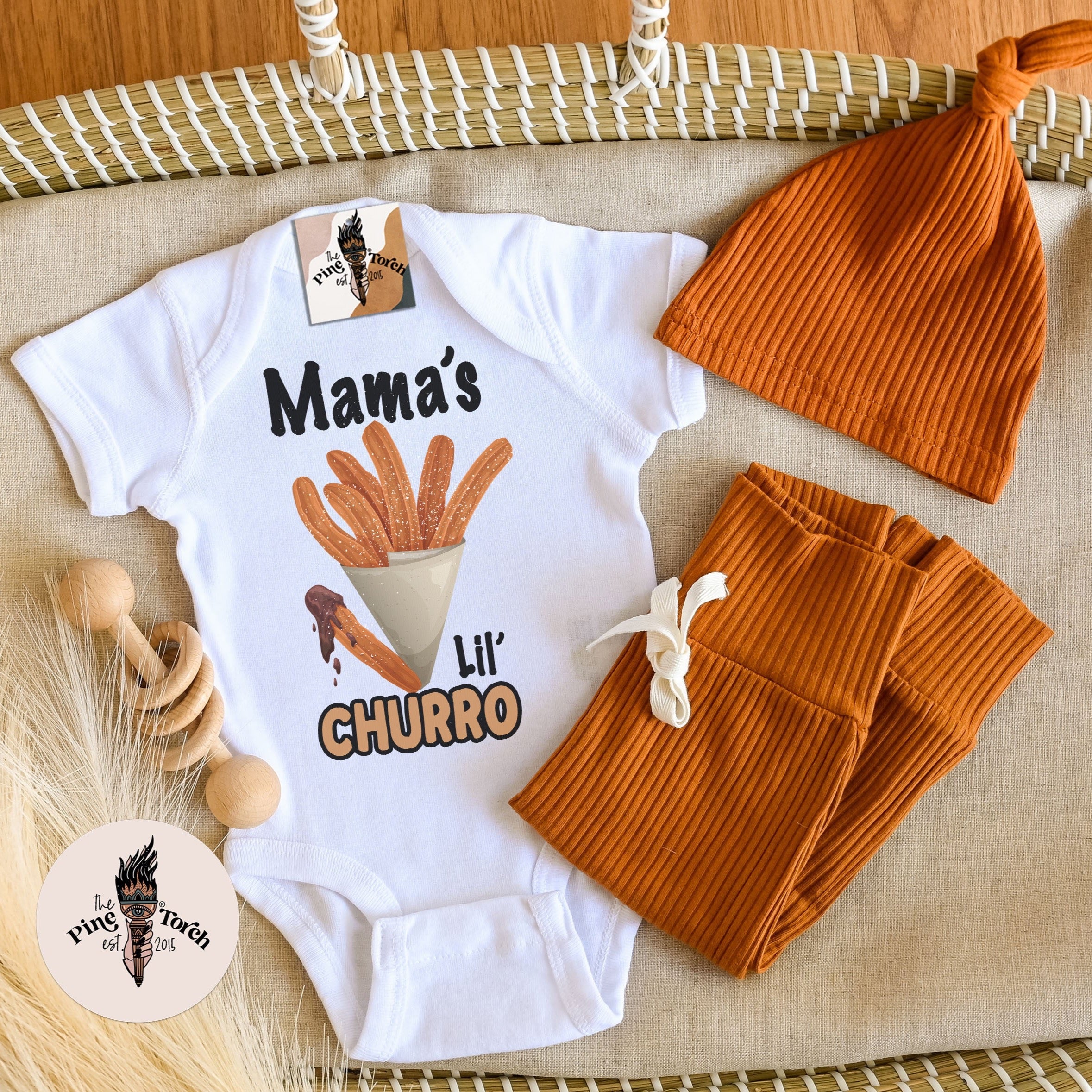 « MAMA'S LITTLE CHURRO » BODYSUIT
