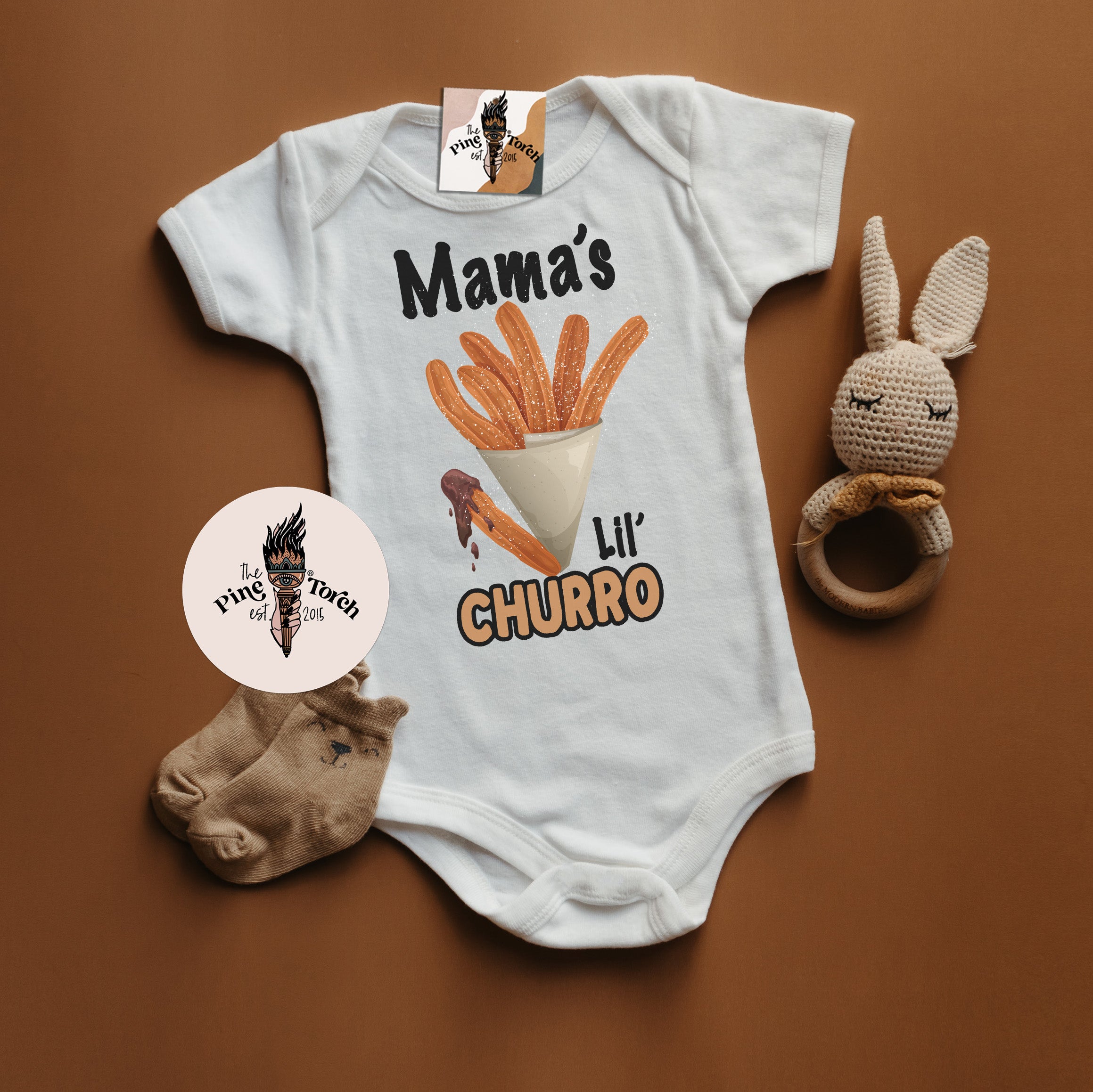 « MAMA'S LITTLE CHURRO » BODYSUIT