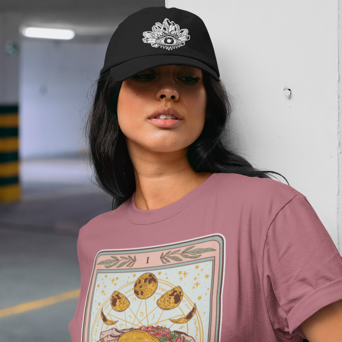 CRYSTAL EYE // SNAPBACK CAP