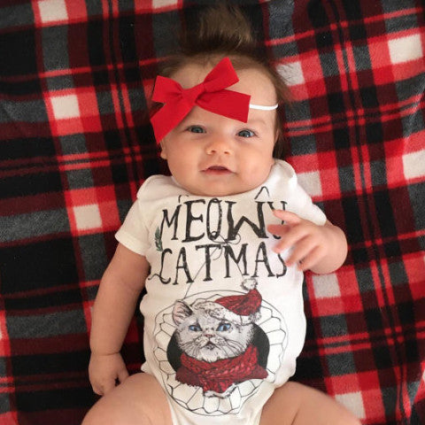 « MEOWY CATMAS » BODYSUIT