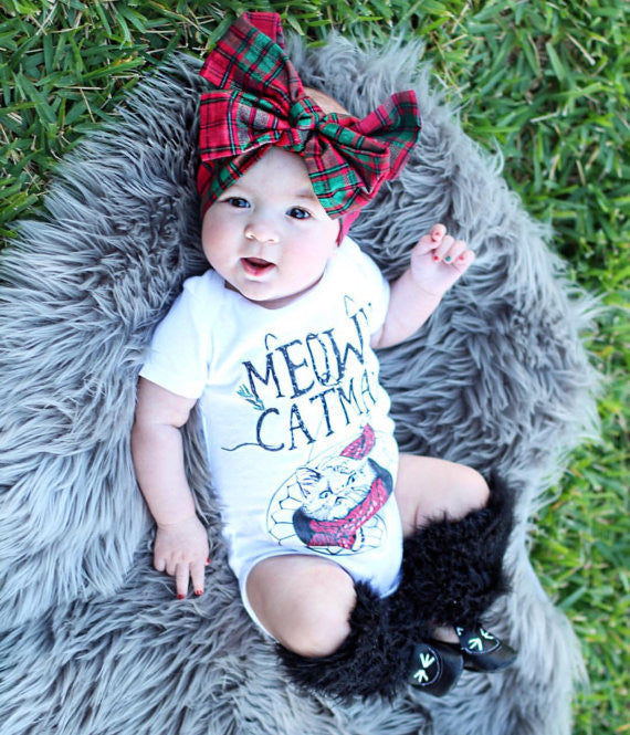 « MEOWY CATMAS » BODYSUIT