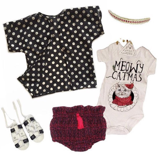 « MEOWY CATMAS » BODYSUIT