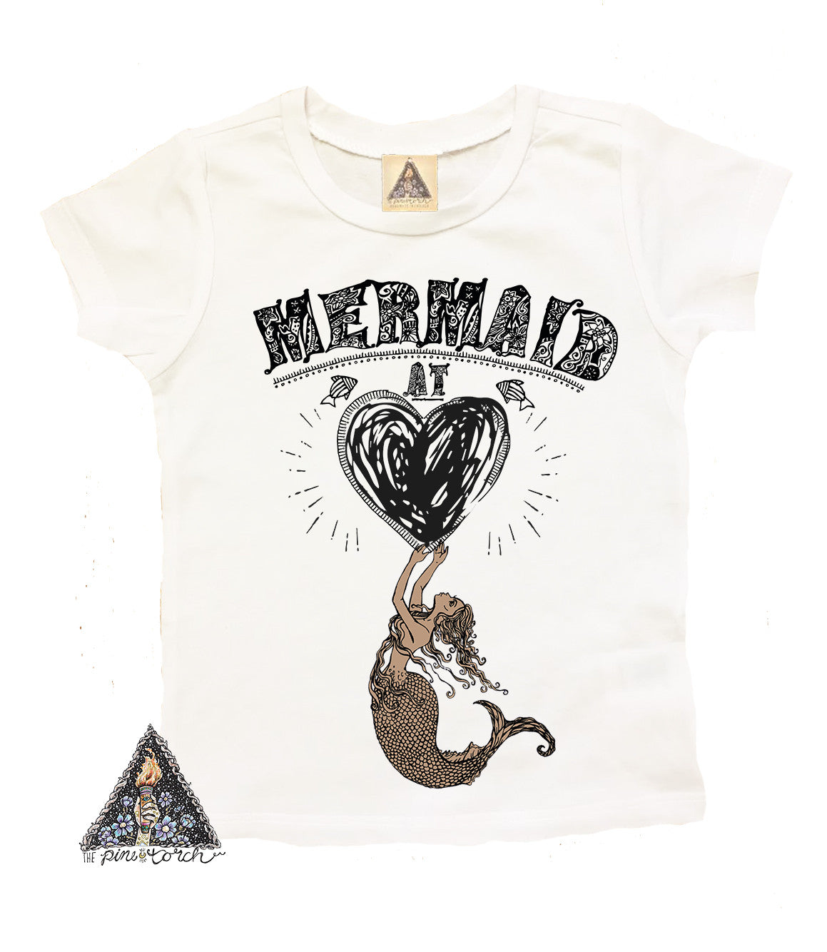 « MERMAID AT HEART » KID'S TEE