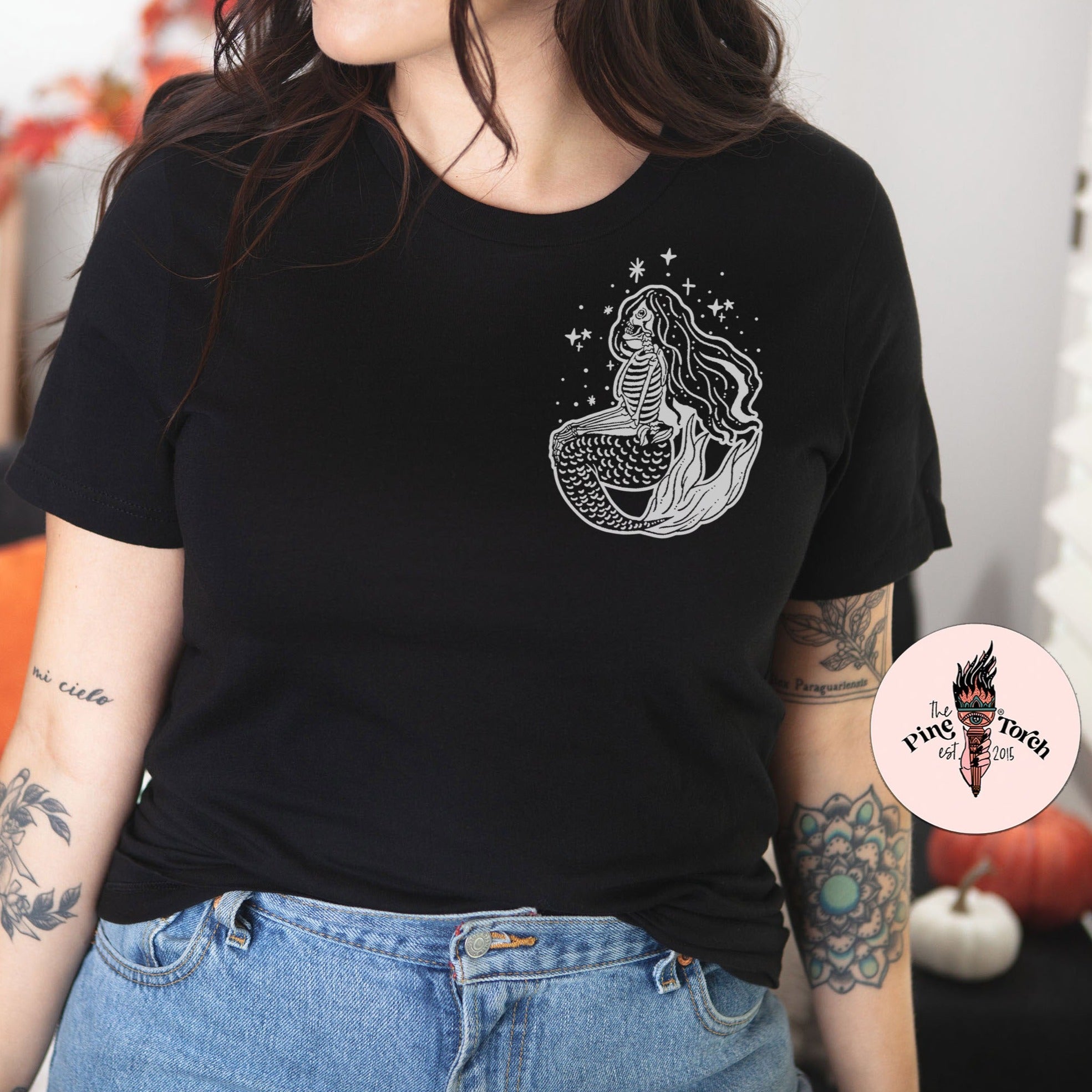 « SKELETON MERMAID » UNISEX TEE