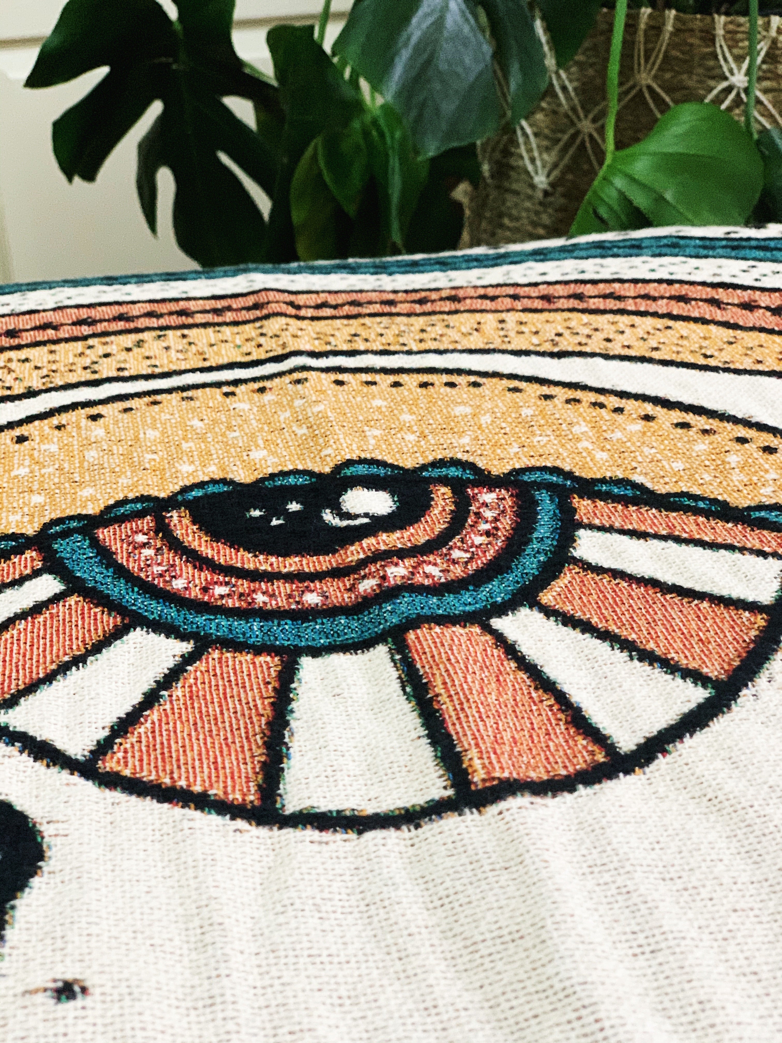 METAMORPHOSES // WOVEN FRINGE BLANKET