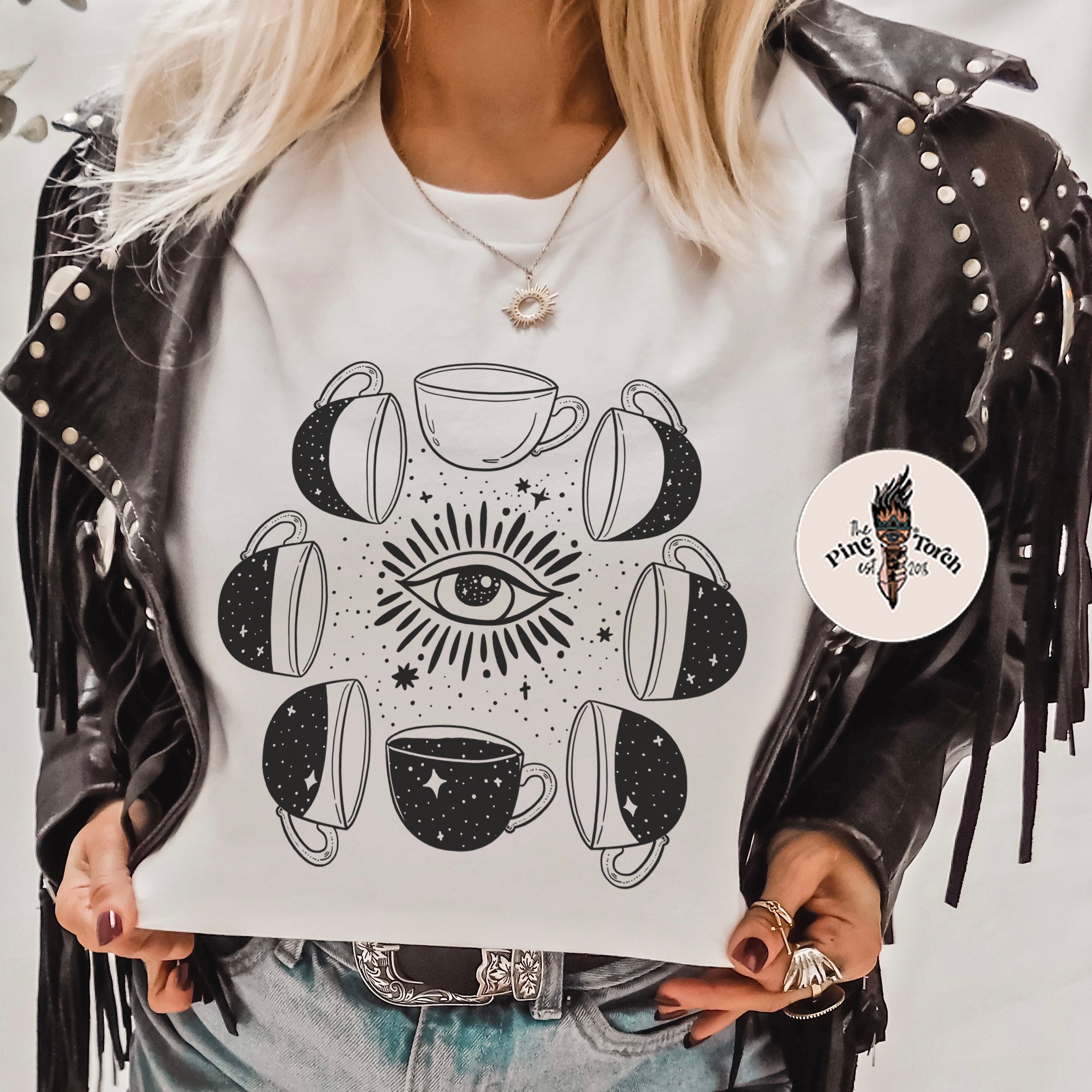 MOON PHASE COFFEE // UNISEX TEE