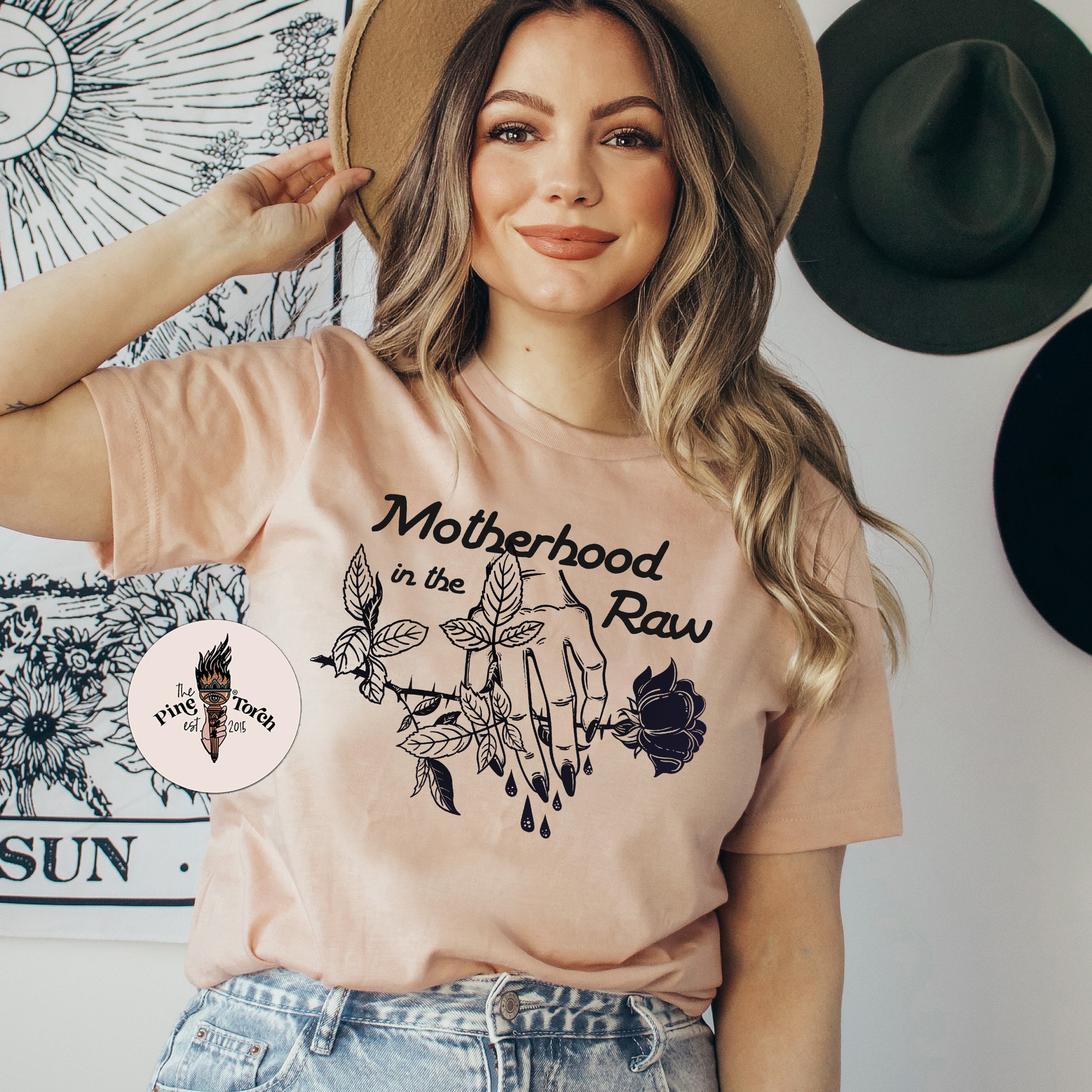 MOTHERHOOD IN THE RAW // UNISEX TEE