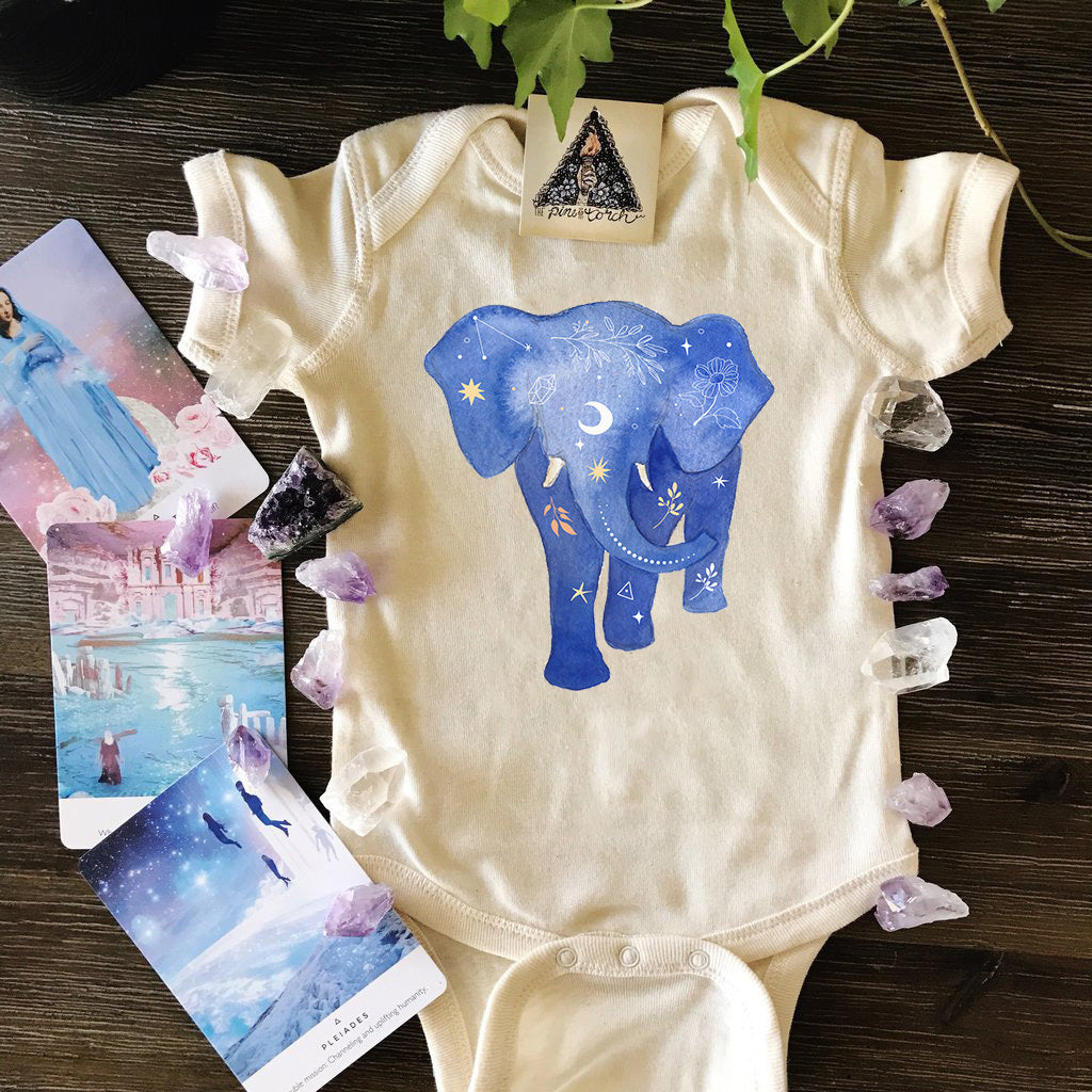 « MYSTICAL ELEPHANT » BODYSUIT