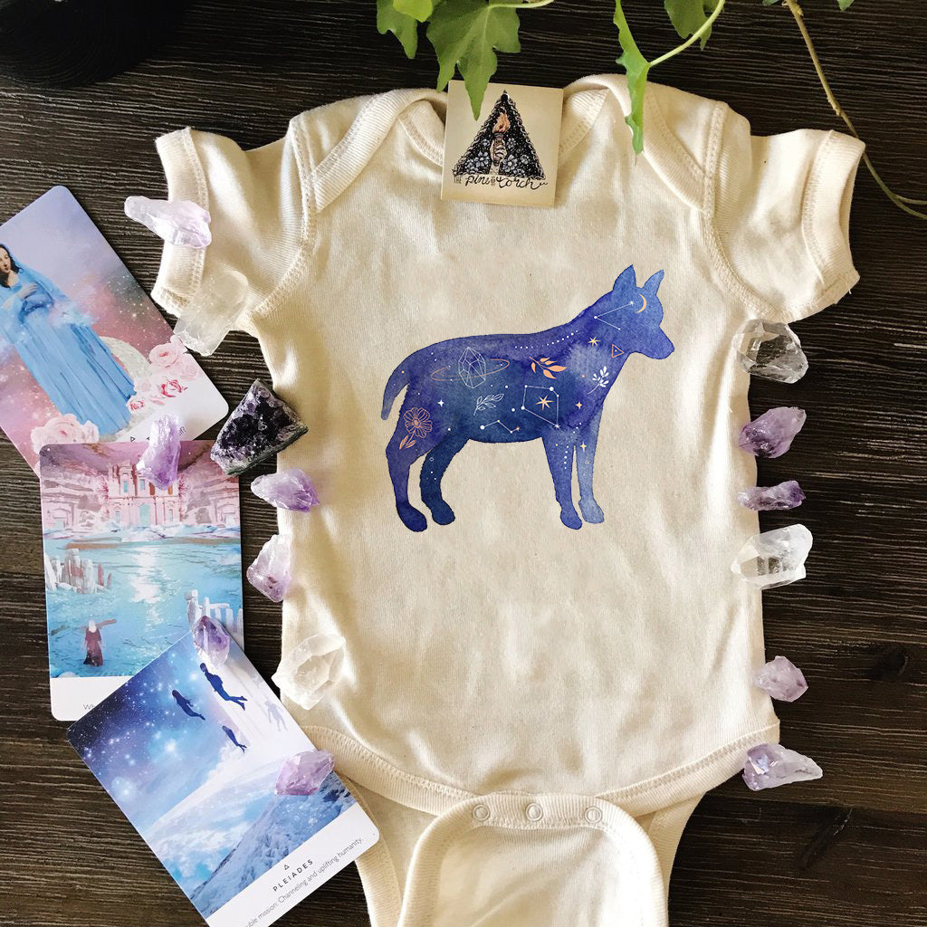 « MYSTICAL WOLF » BODYSUIT