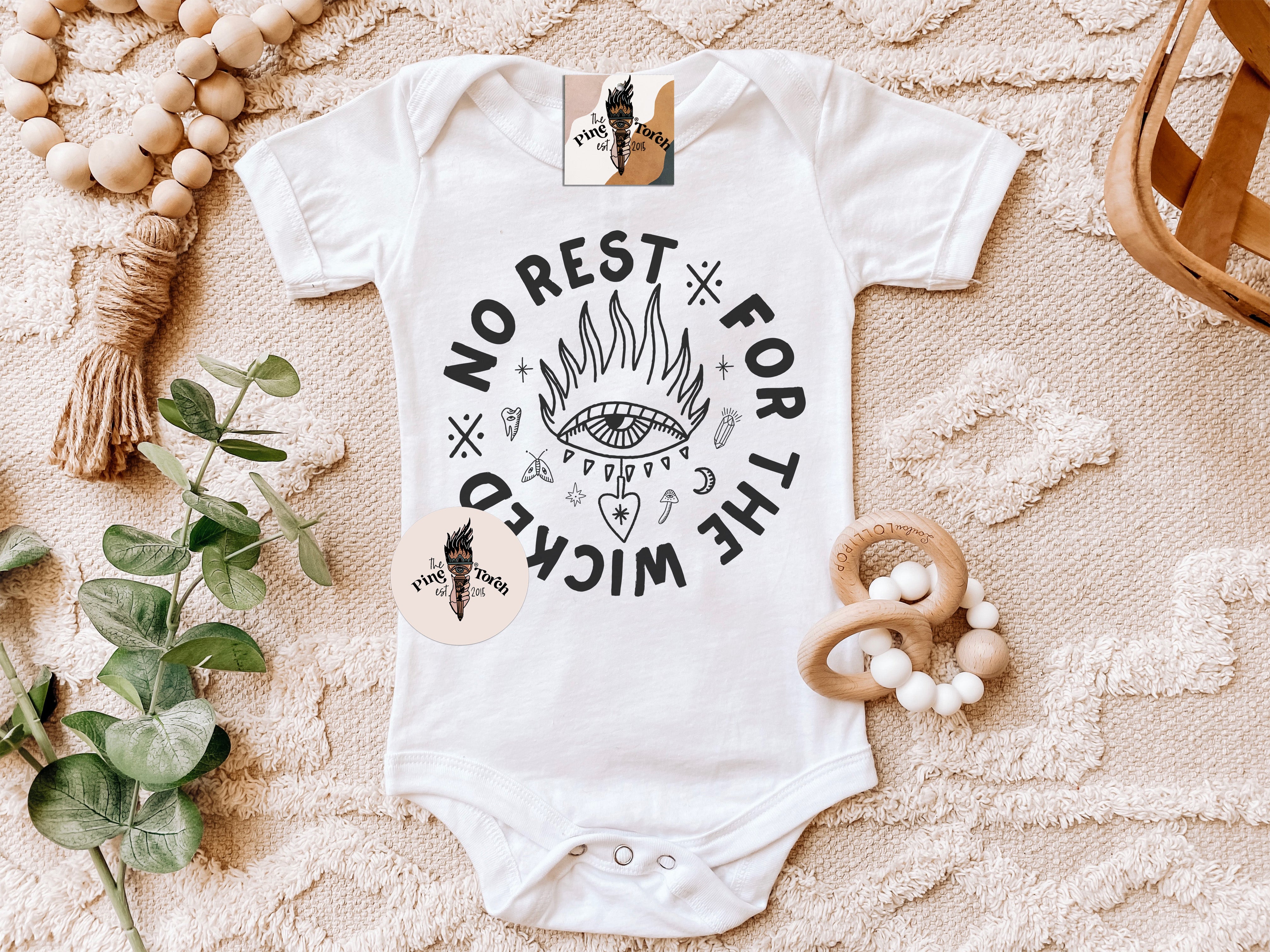 « NO REST FOR THE WICKED » BODYSUIT