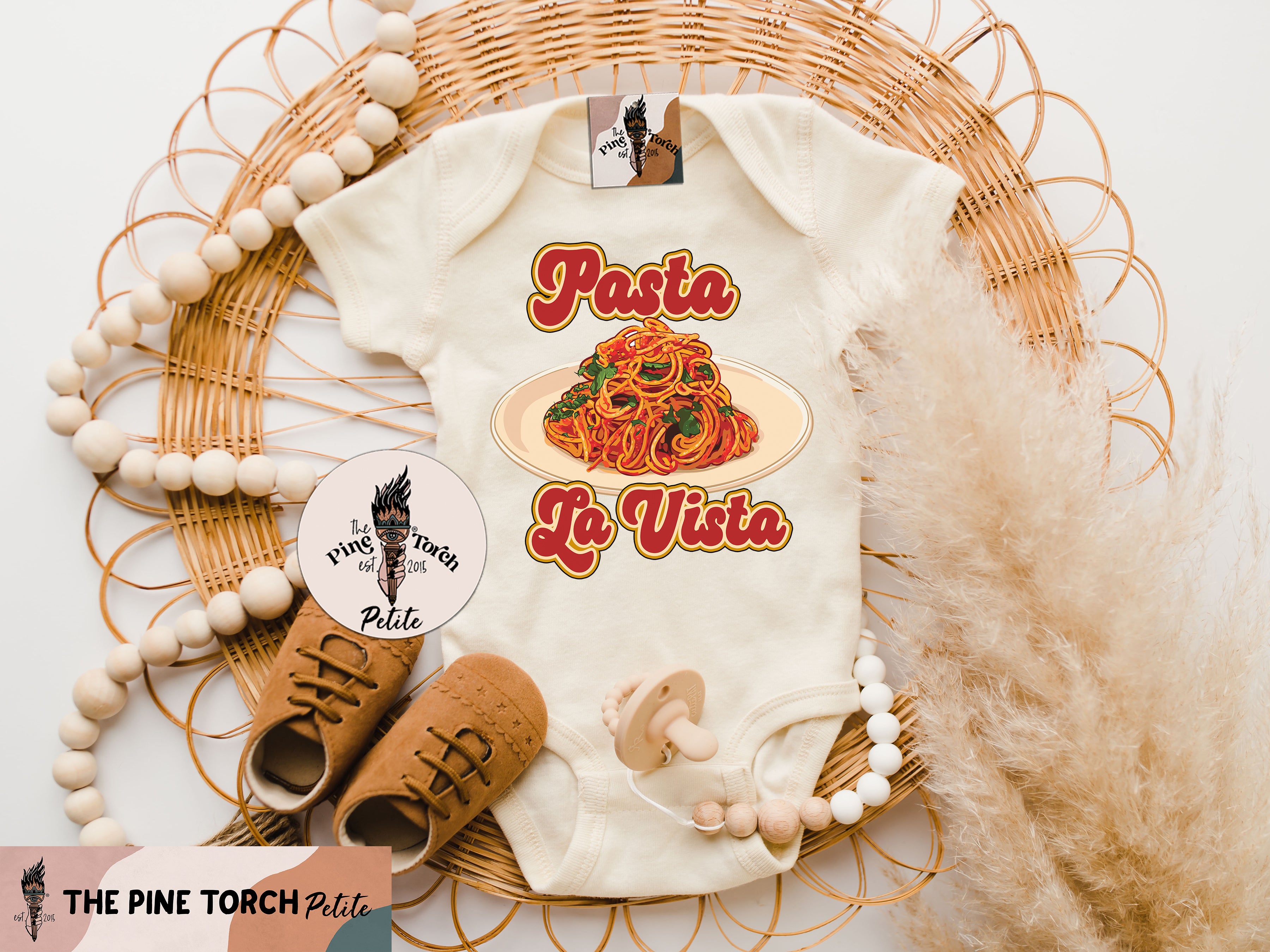 « PASTA LA VISTA » BODYSUIT