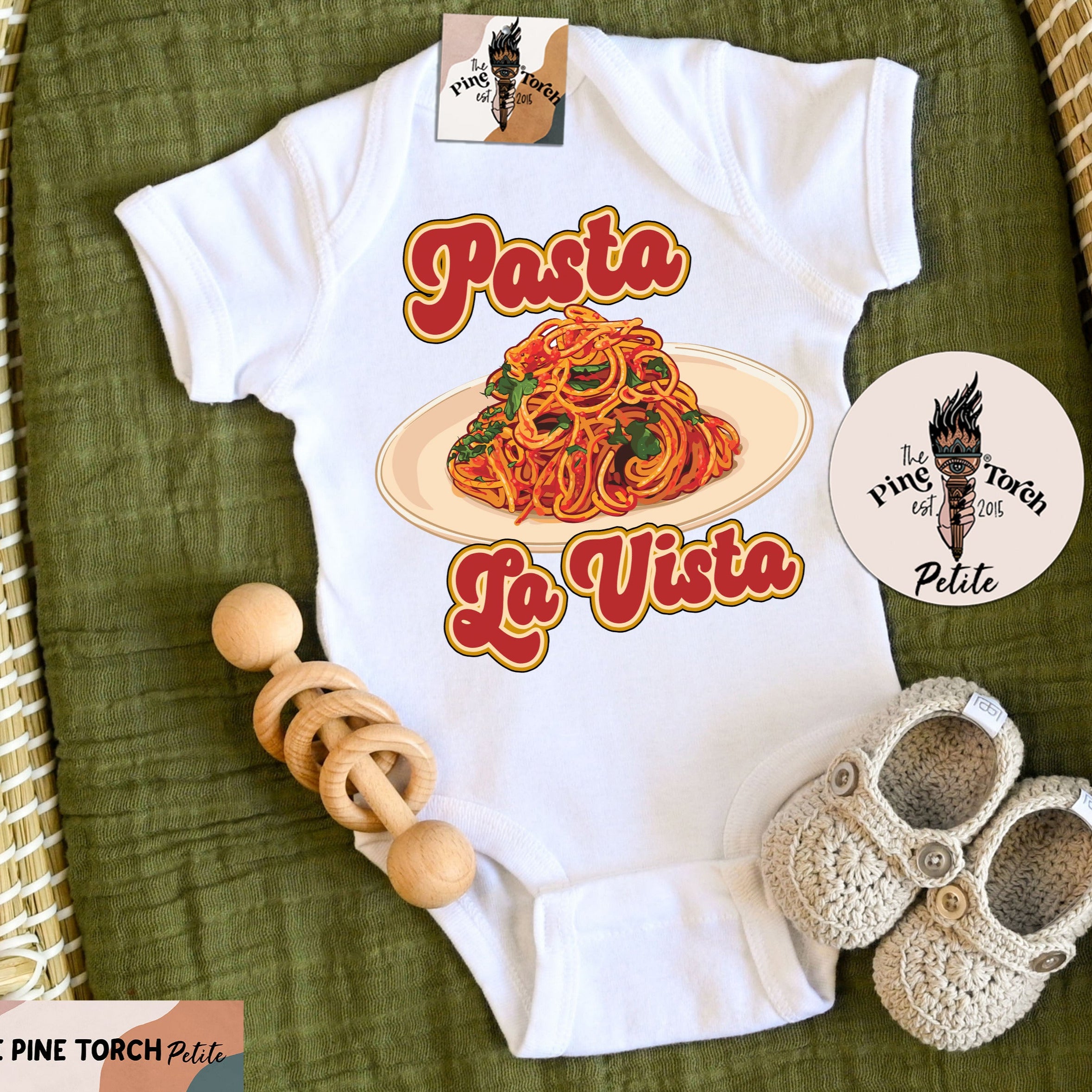« PASTA LA VISTA » BODYSUIT