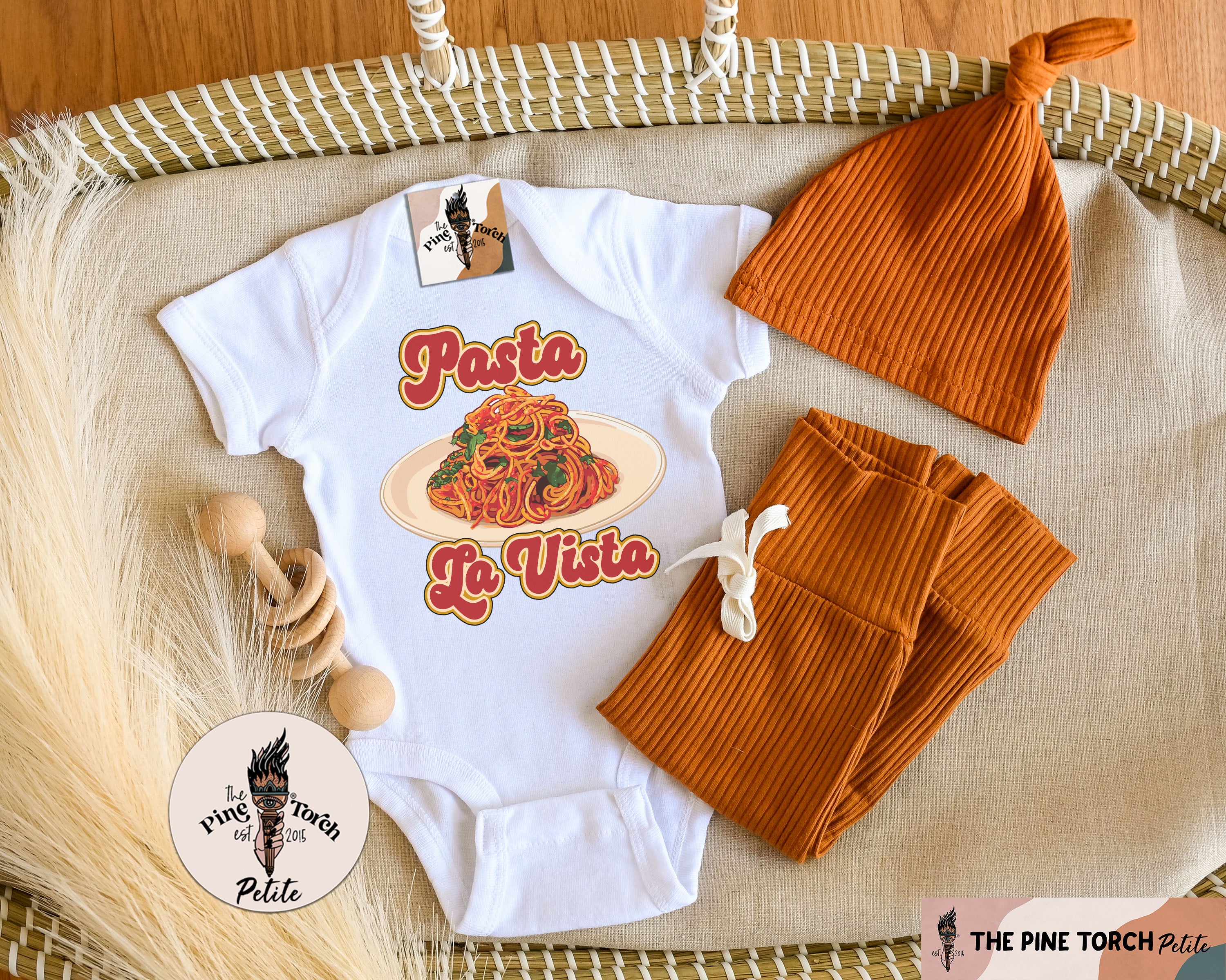 « PASTA LA VISTA » BODYSUIT