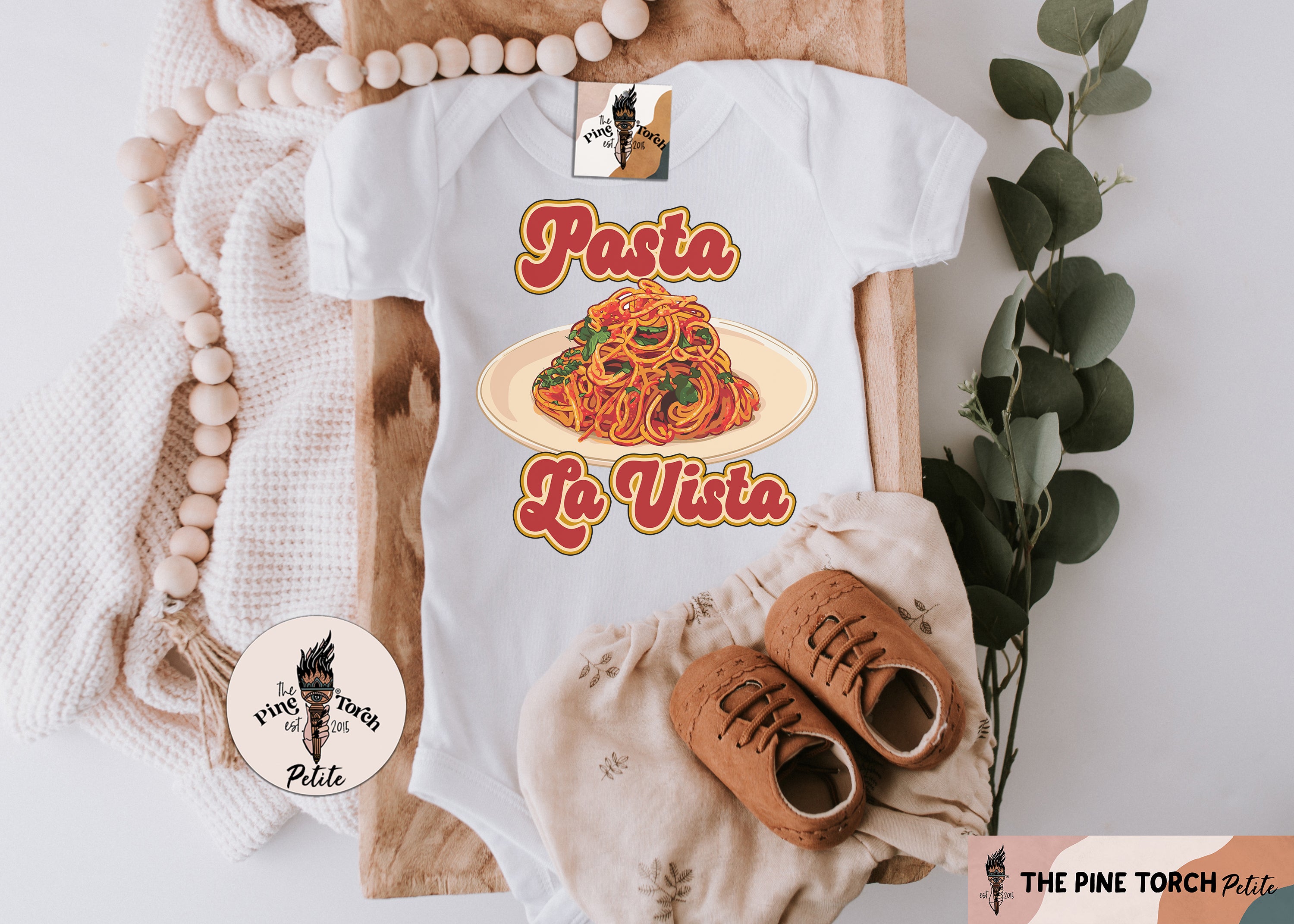 « PASTA LA VISTA » BODYSUIT