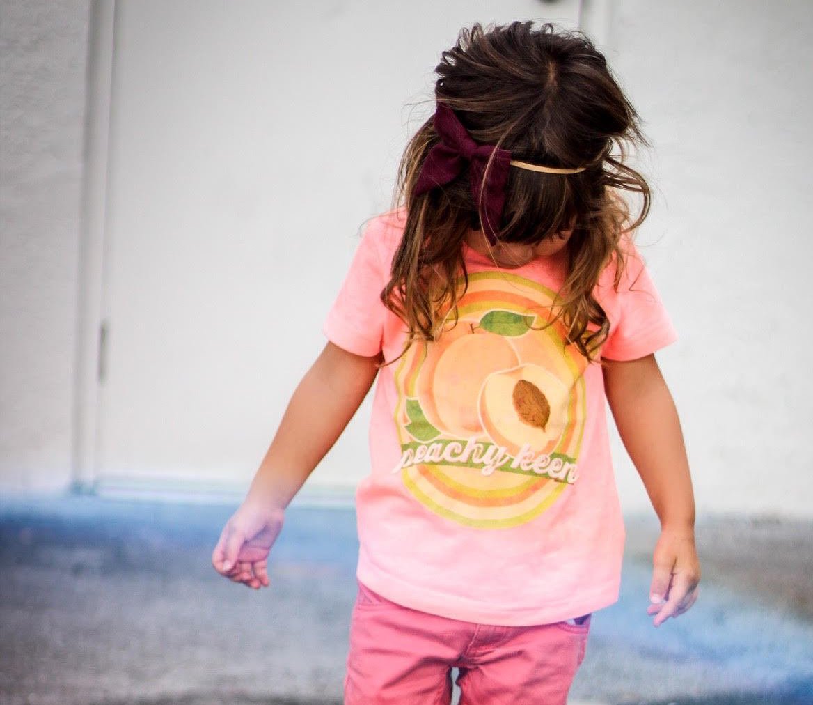 « PEACHY KEEN » KID'S TEE