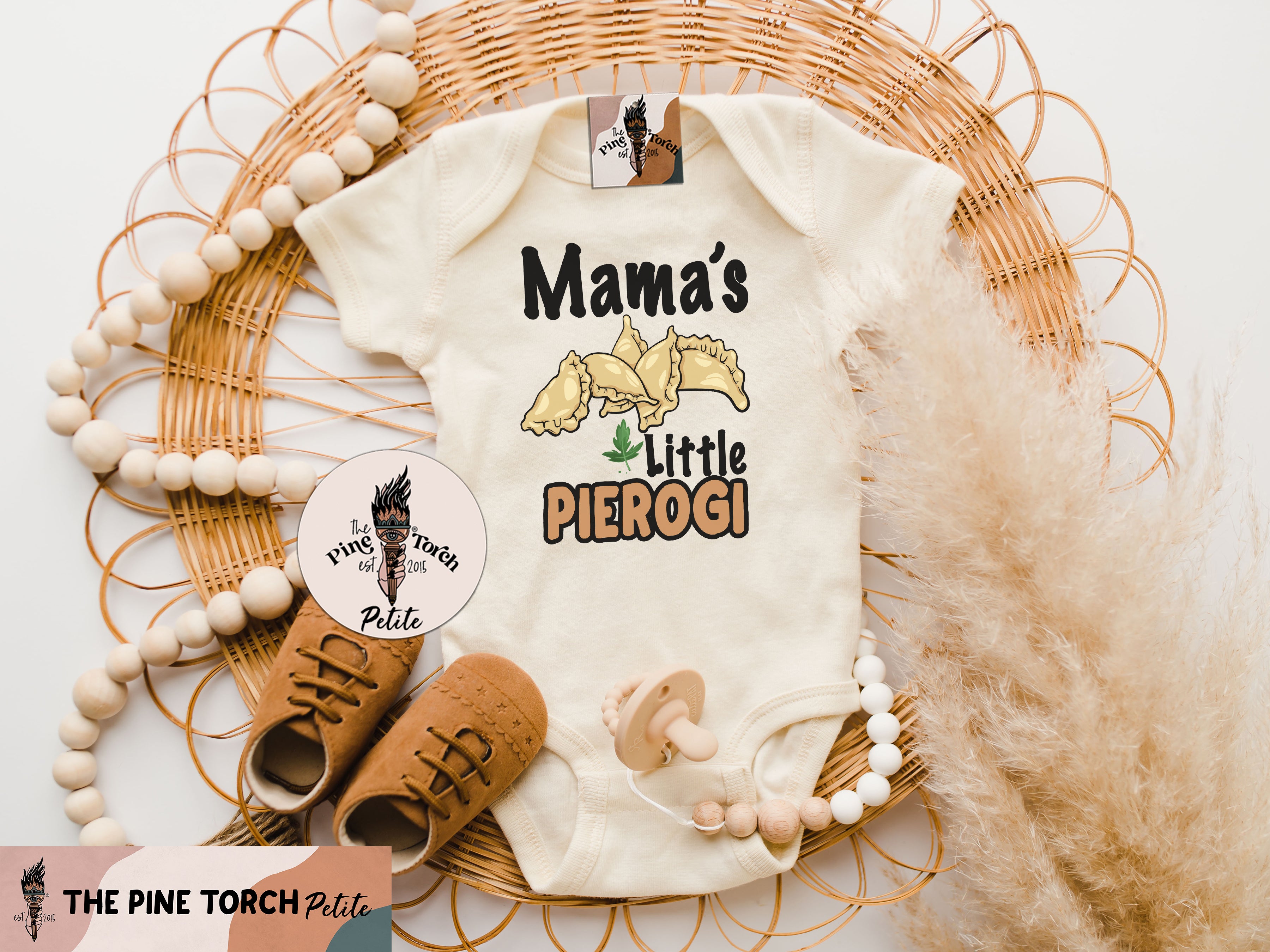 « MAMA'S LITTLE PIEROGI » BODYSUIT
