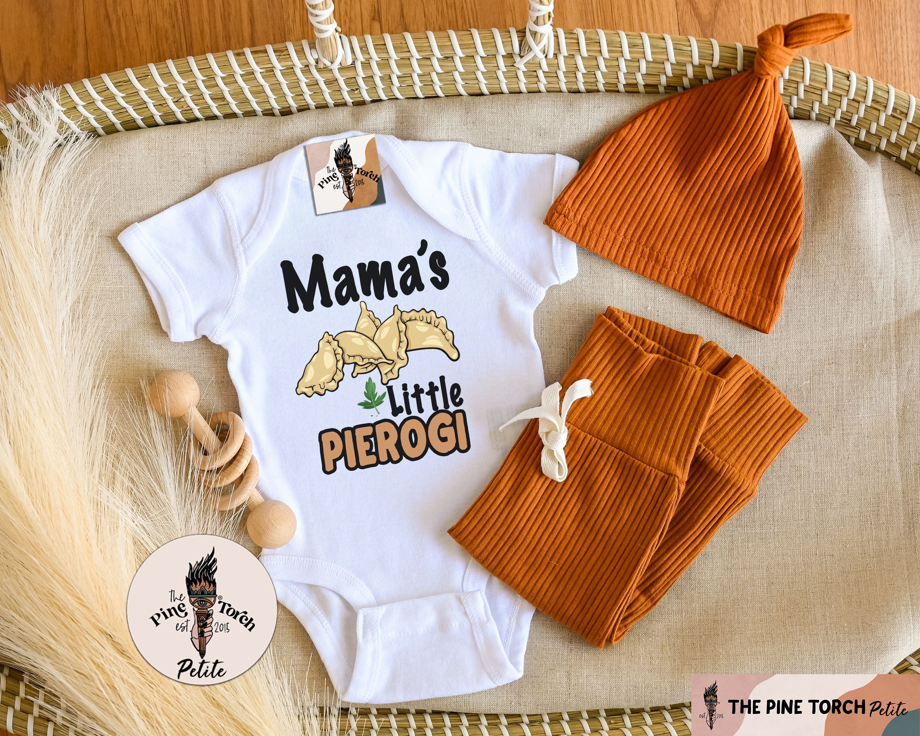 « MAMA'S LITTLE PIEROGI » BODYSUIT