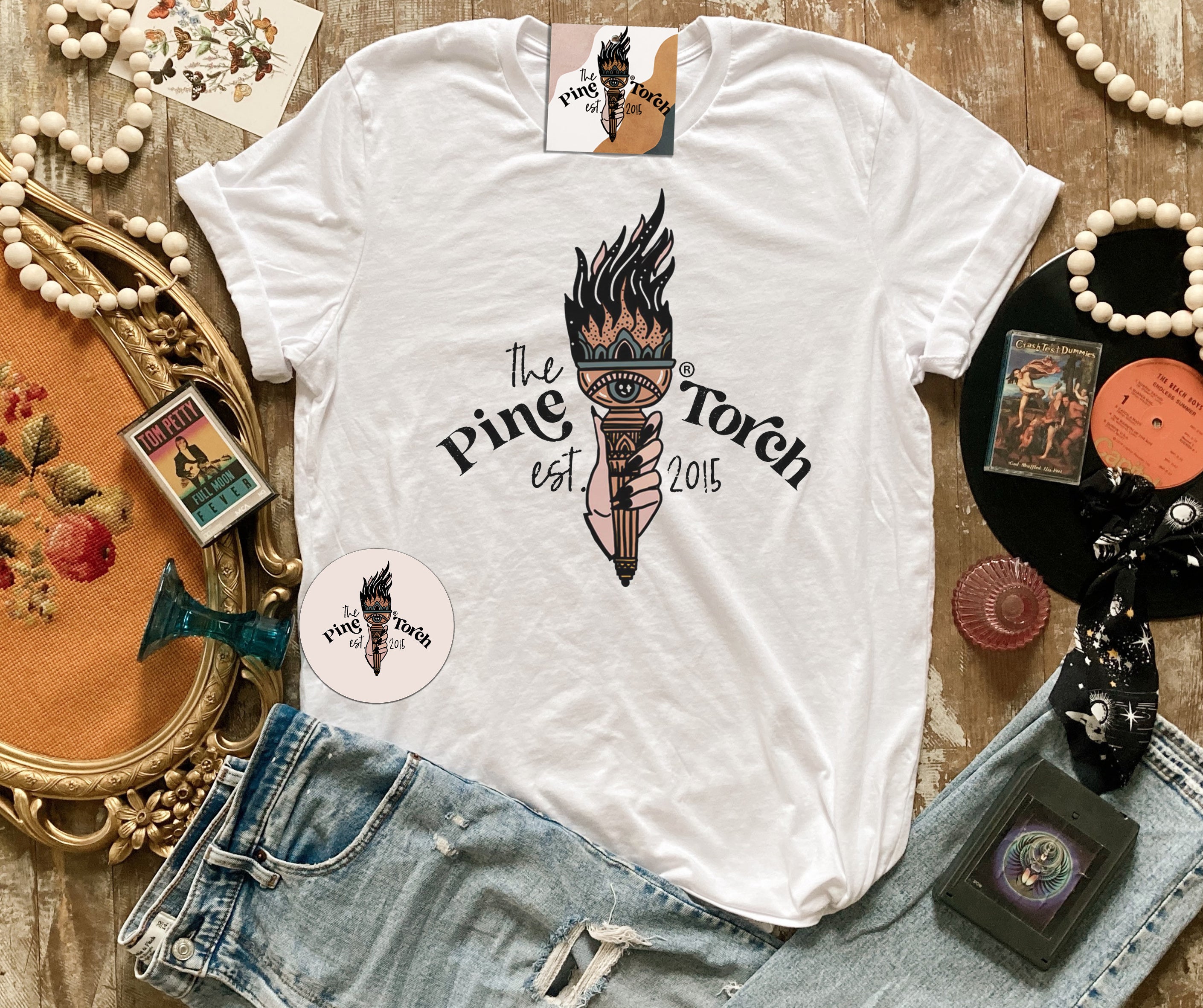 « THE PINE TORCH LOGO » UNISEX TEE