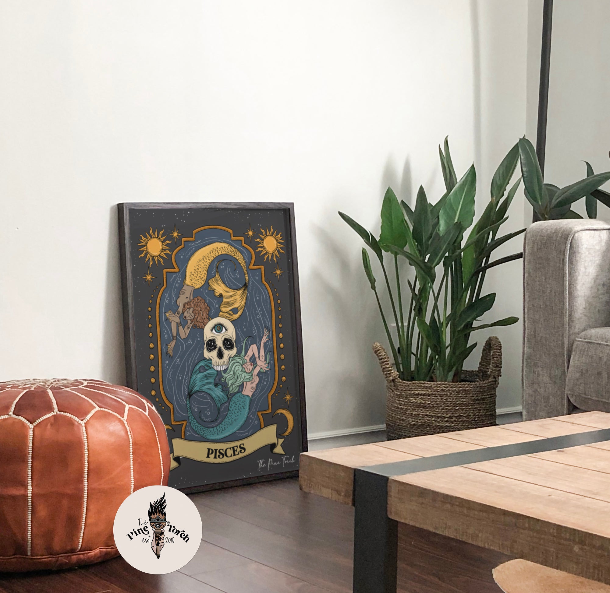 PISCES // FRAMED POSTER PRINT