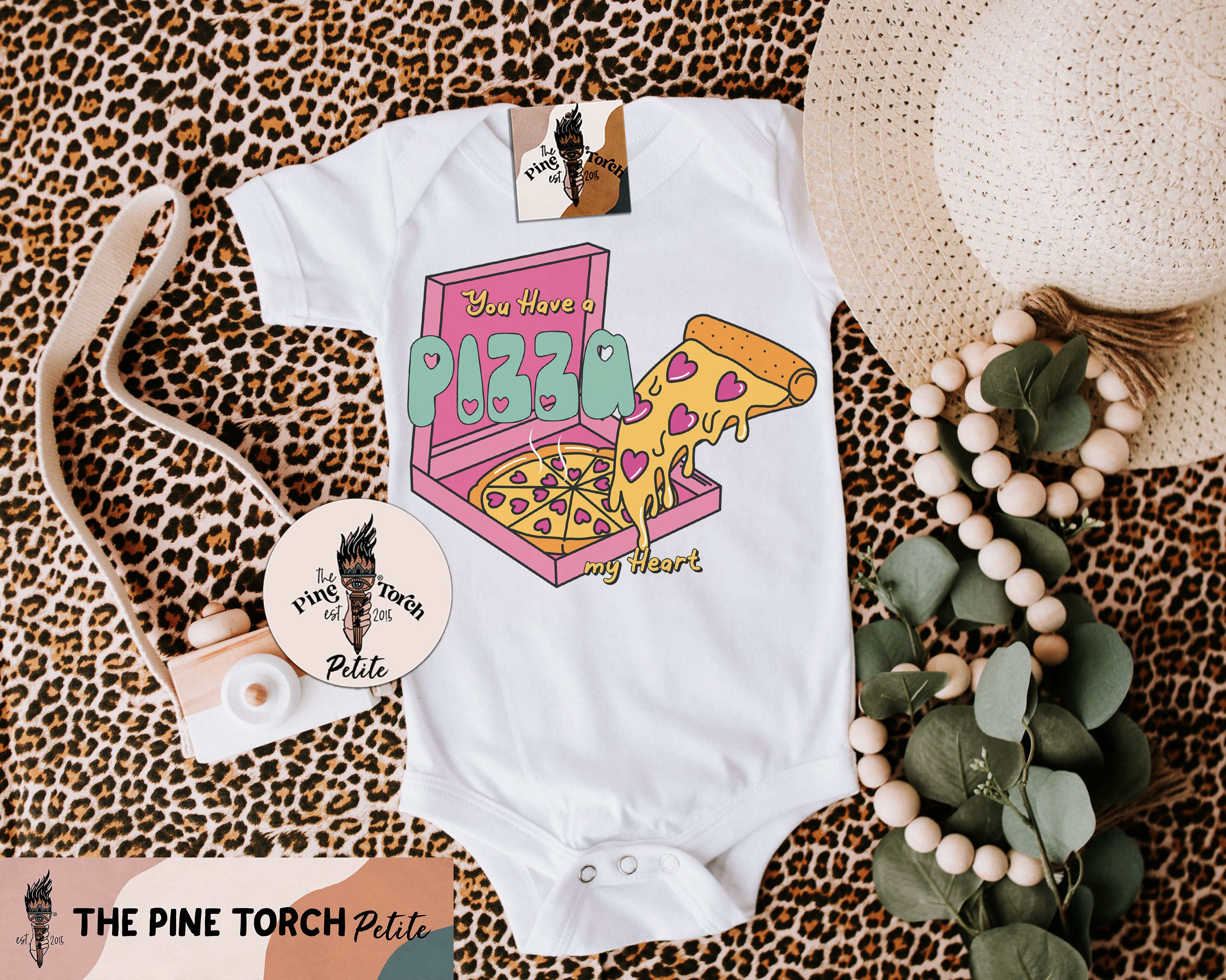 « YOU HAVE A PIZZA MY HEART » KID'S TEE