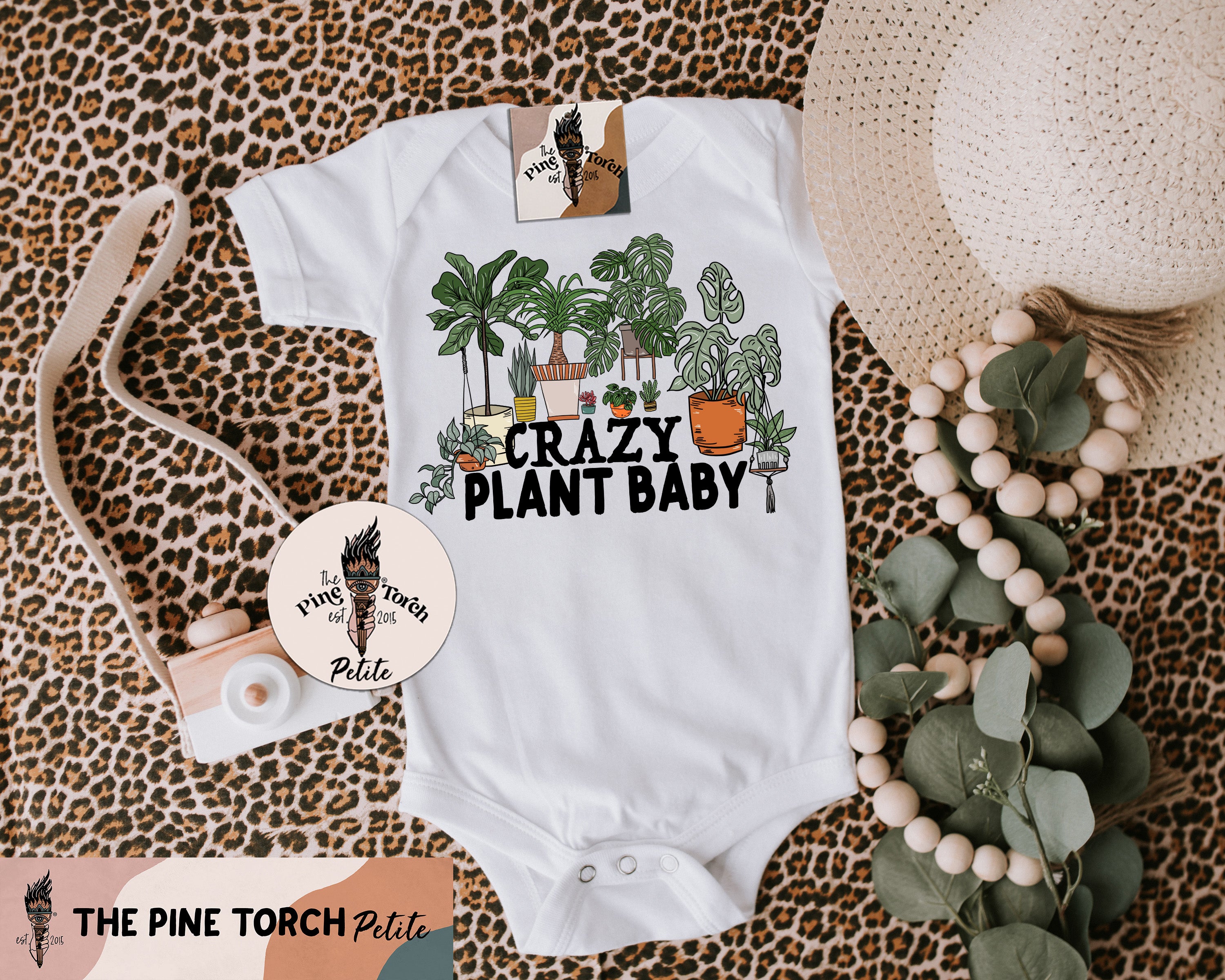 « CRAZY PLANT BABY » BODYSUIT