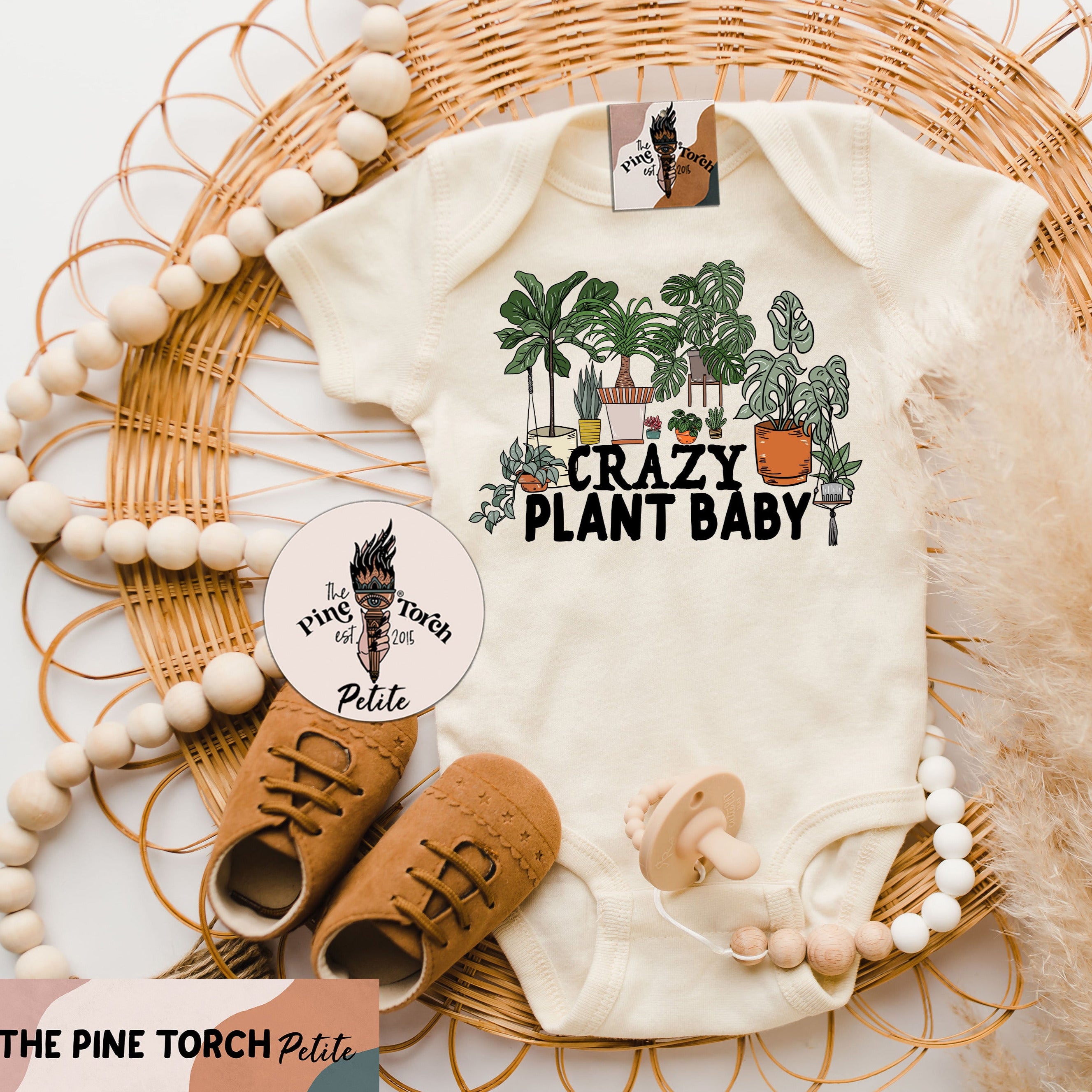 « CRAZY PLANT BABY » BODYSUIT
