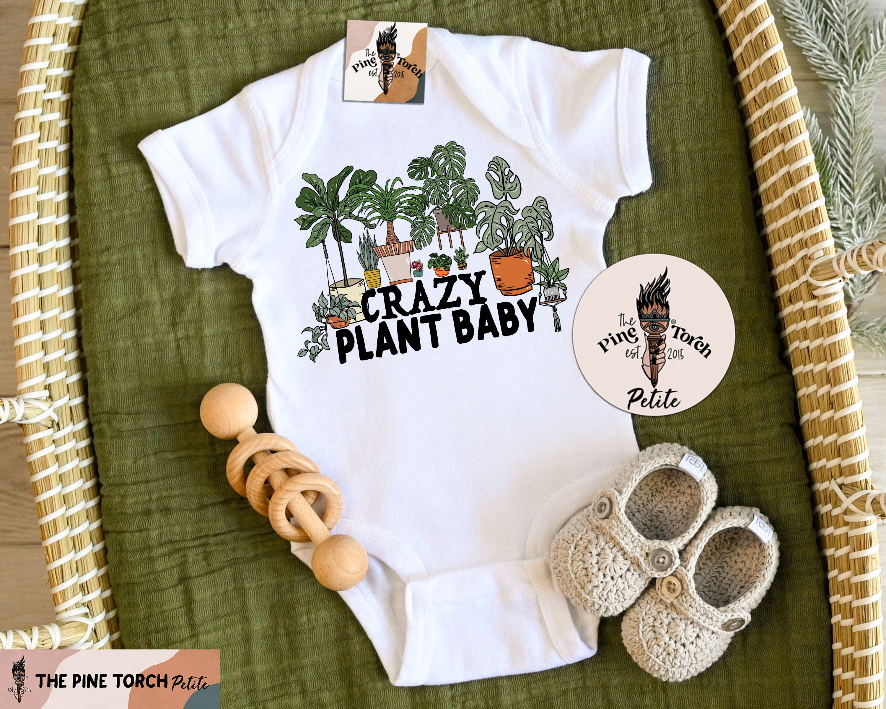 « CRAZY PLANT BABY » BODYSUIT