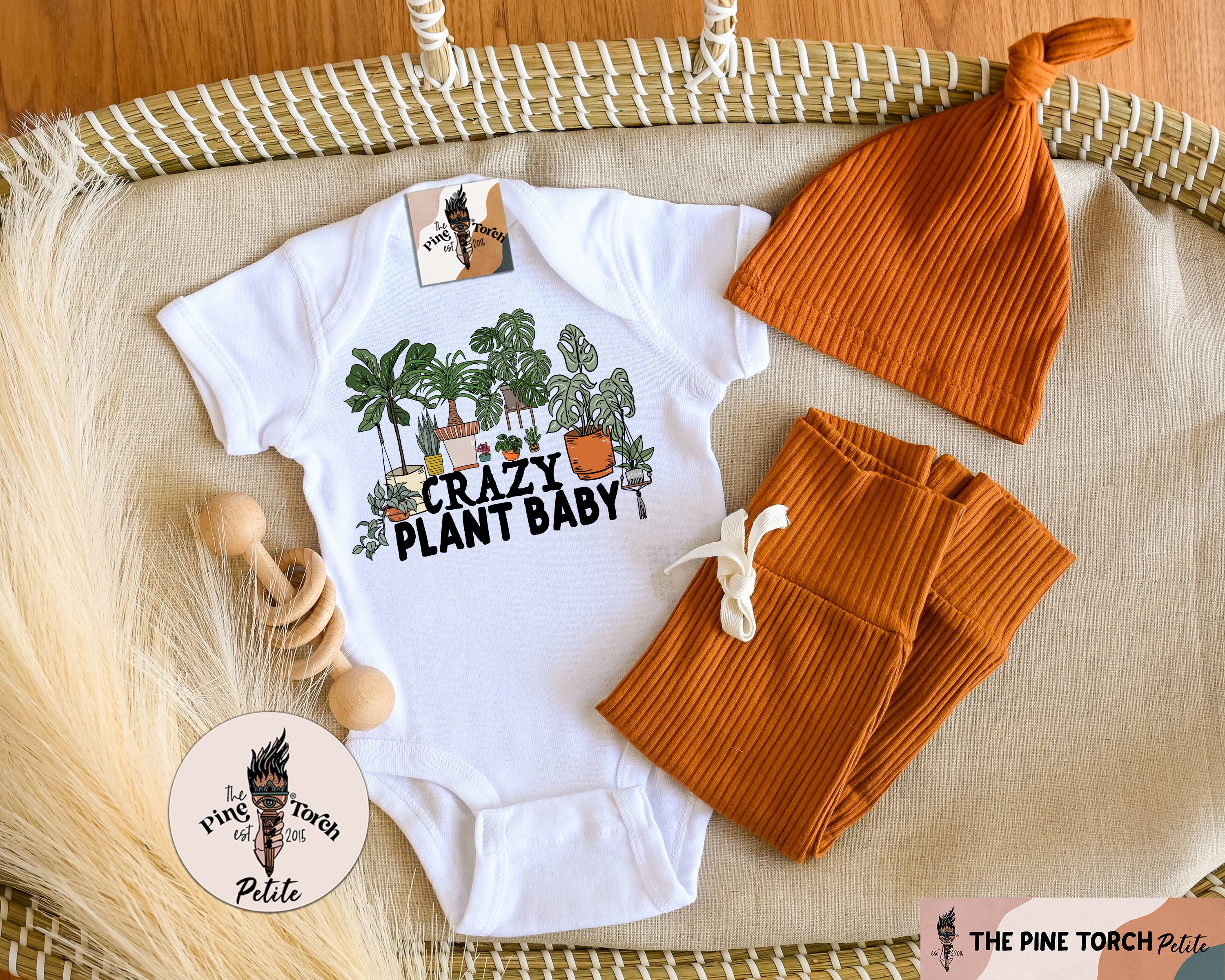« CRAZY PLANT BABY » BODYSUIT