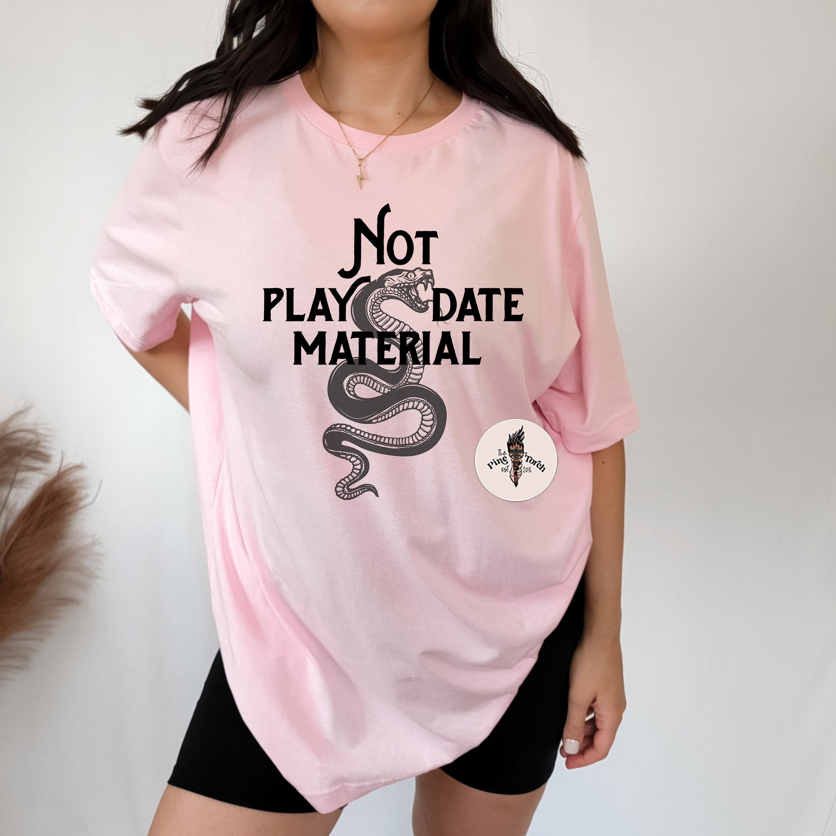 NOT PLAYDATE MATERIAL // UNISEX TEE