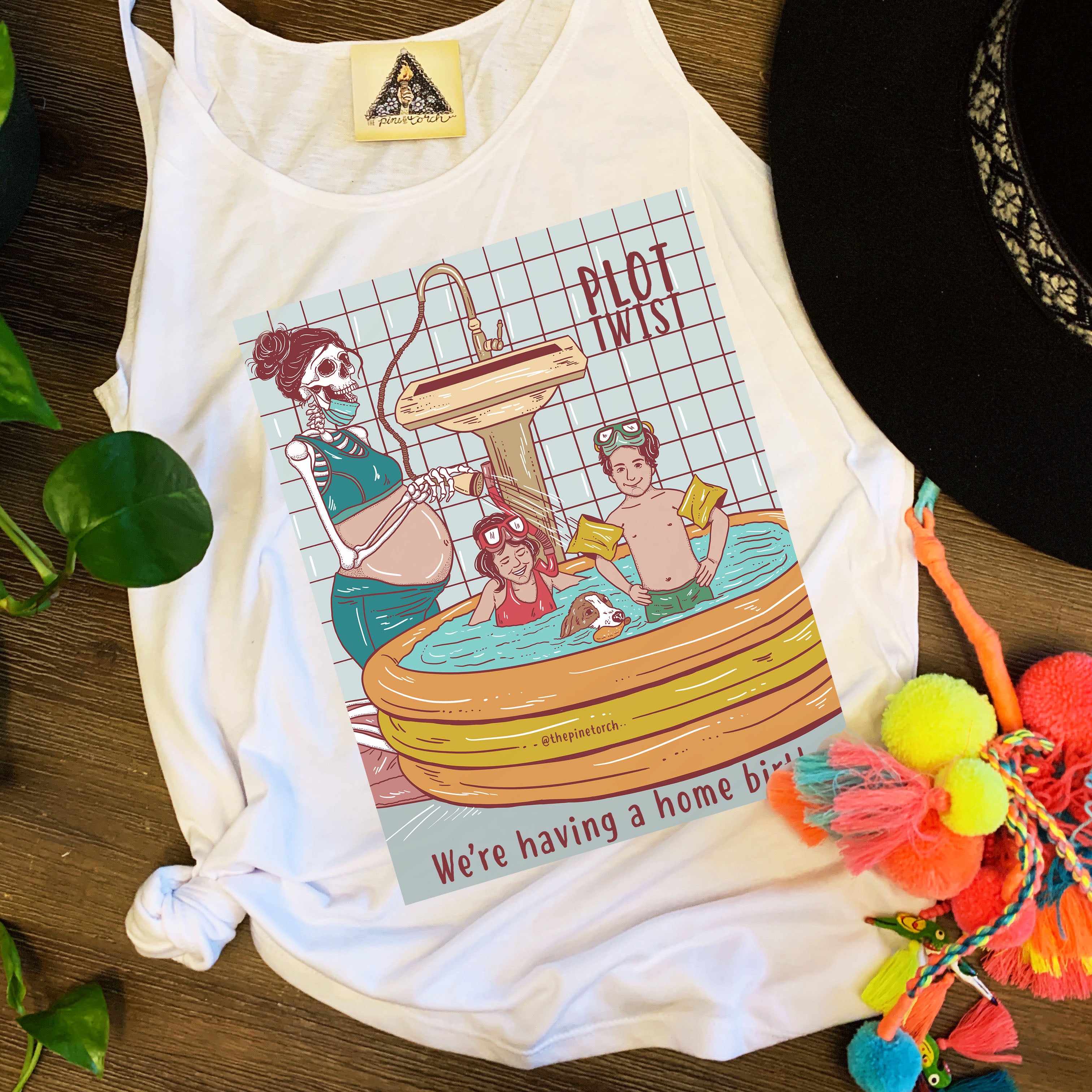 « PLOT TWIST: HOME BIRTH » SLOUCHY TANK