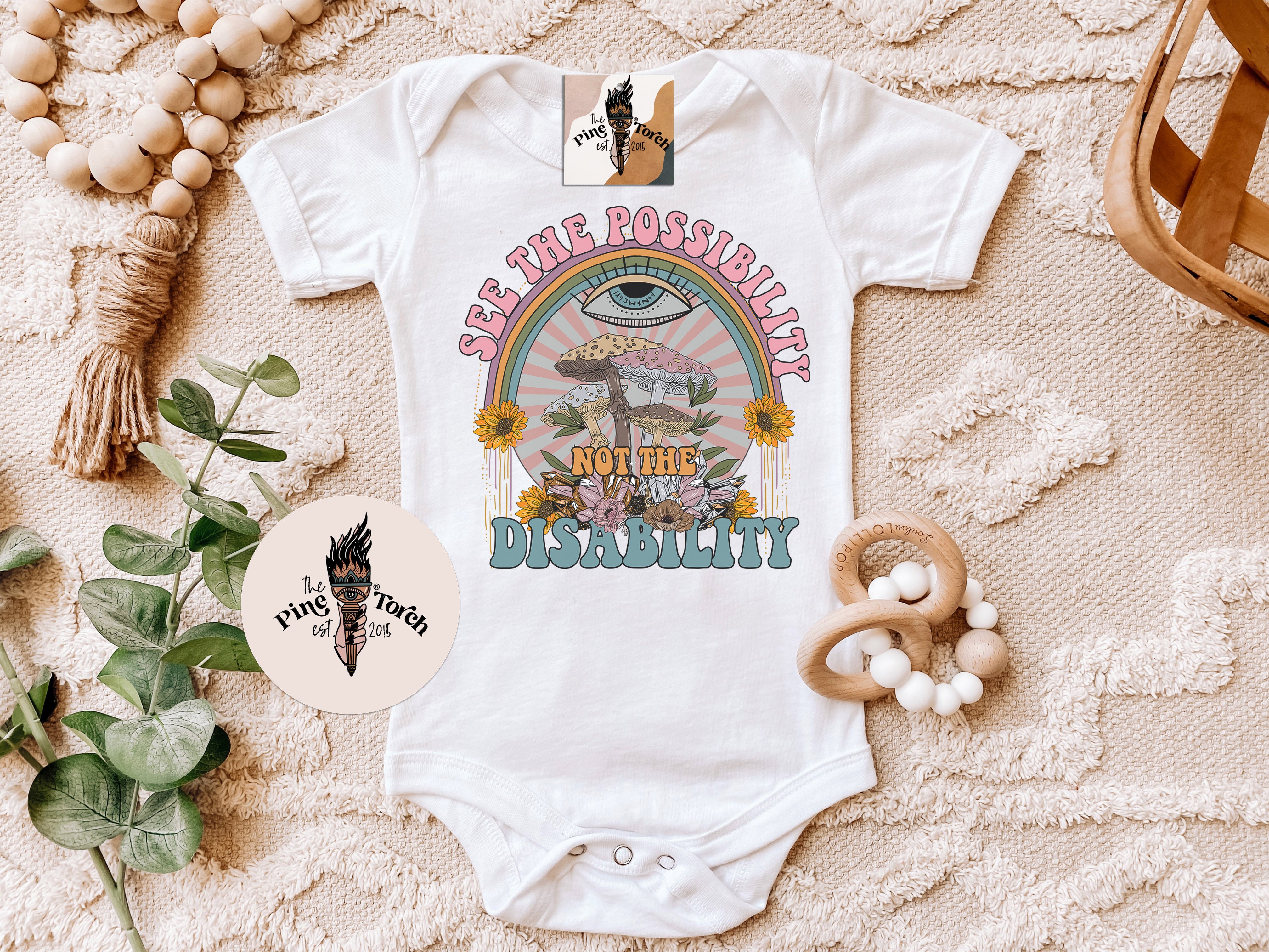 « SEE THE POSSIBILITY NOT THE DISABILITY » BODYSUIT