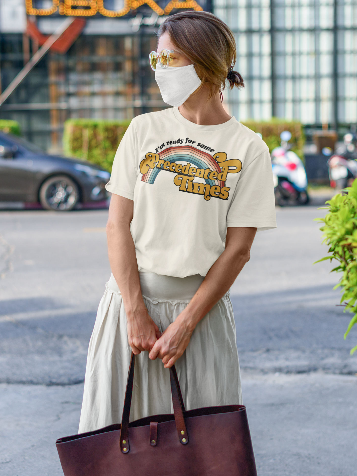 « PRECEDENTED TIMES » UNISEX TEE