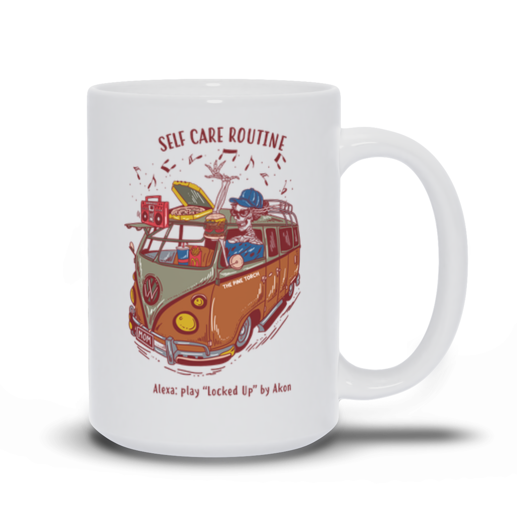 SELF CARE ROUTINE // WHITE MUG