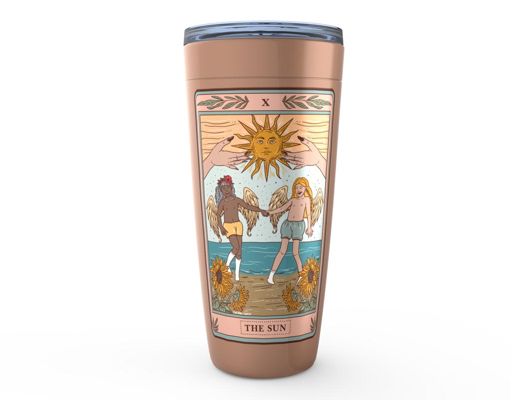 THE SUN // TUMBLER